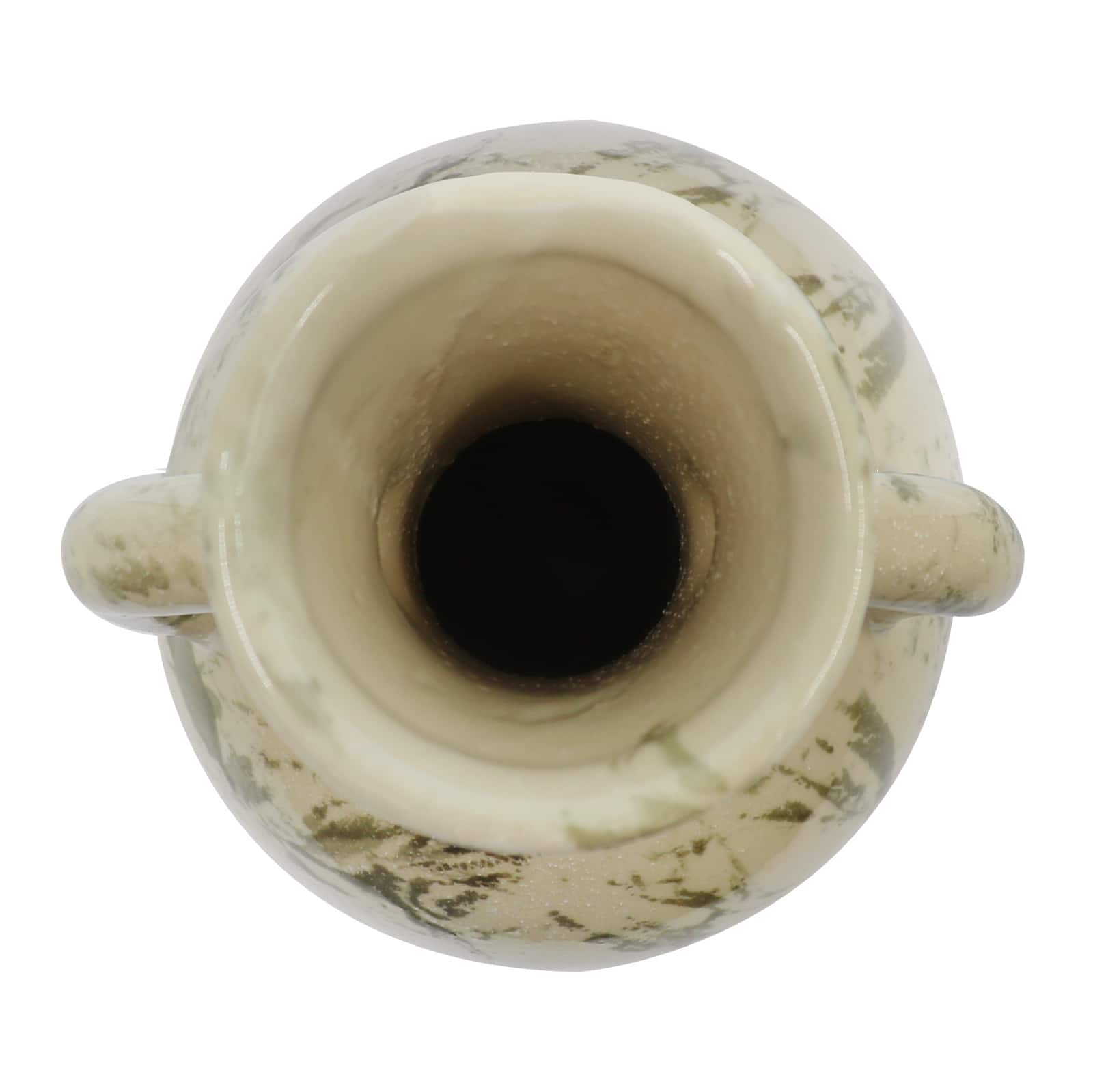 11" Cream Ceramic Vase by Ashland®