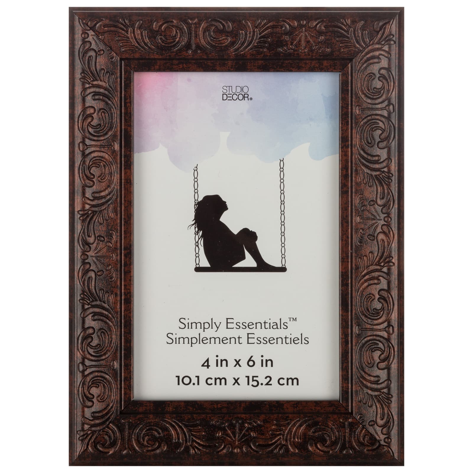 Simply Essentials™ Bronze Script Frame by Studio Décor®
