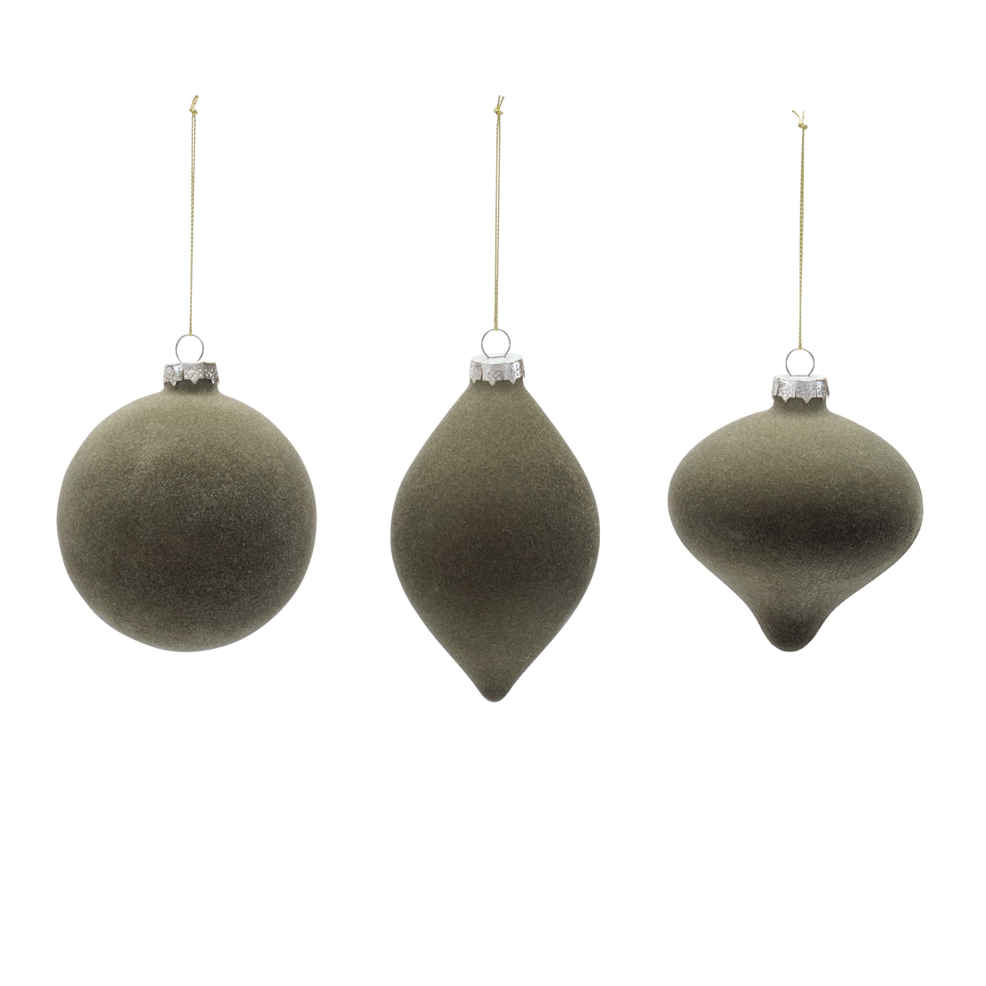 Melrose Glass Ball Ornaments Set