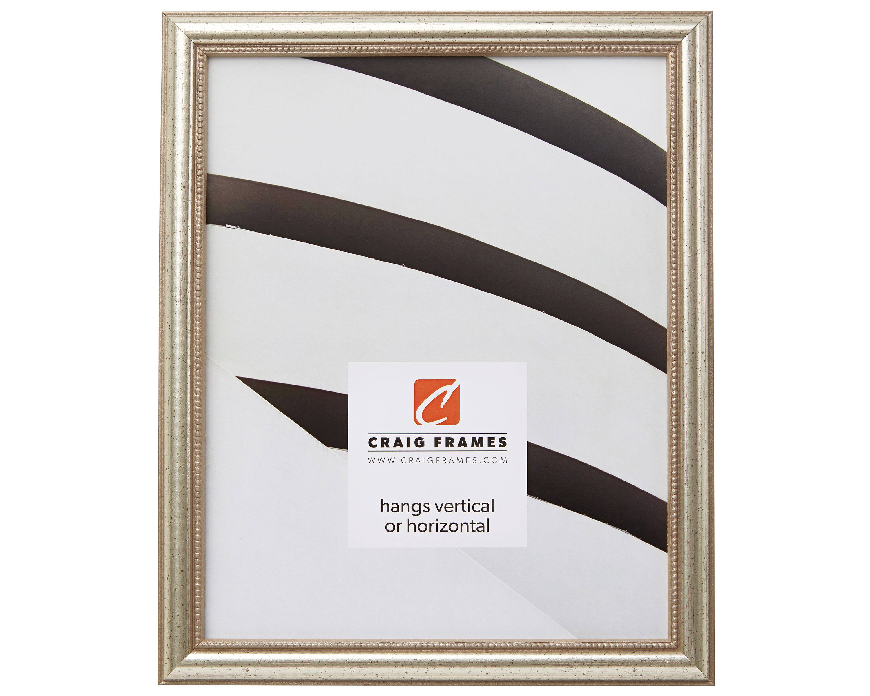 Craig Frames Stratton Aged Pewter Picture Frame