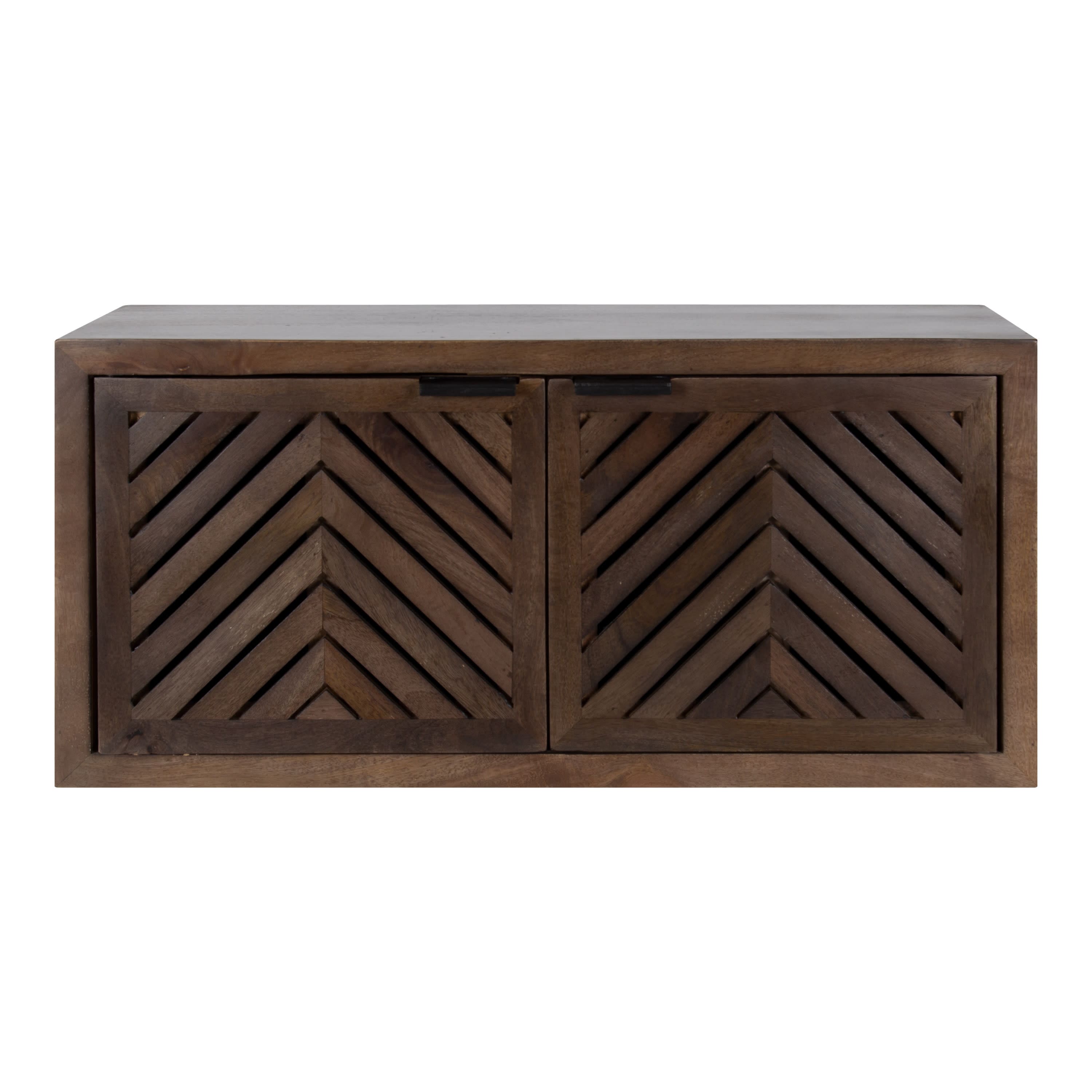 Kate and Laurel Mezzeta Decorative Wood Wall Cabinet