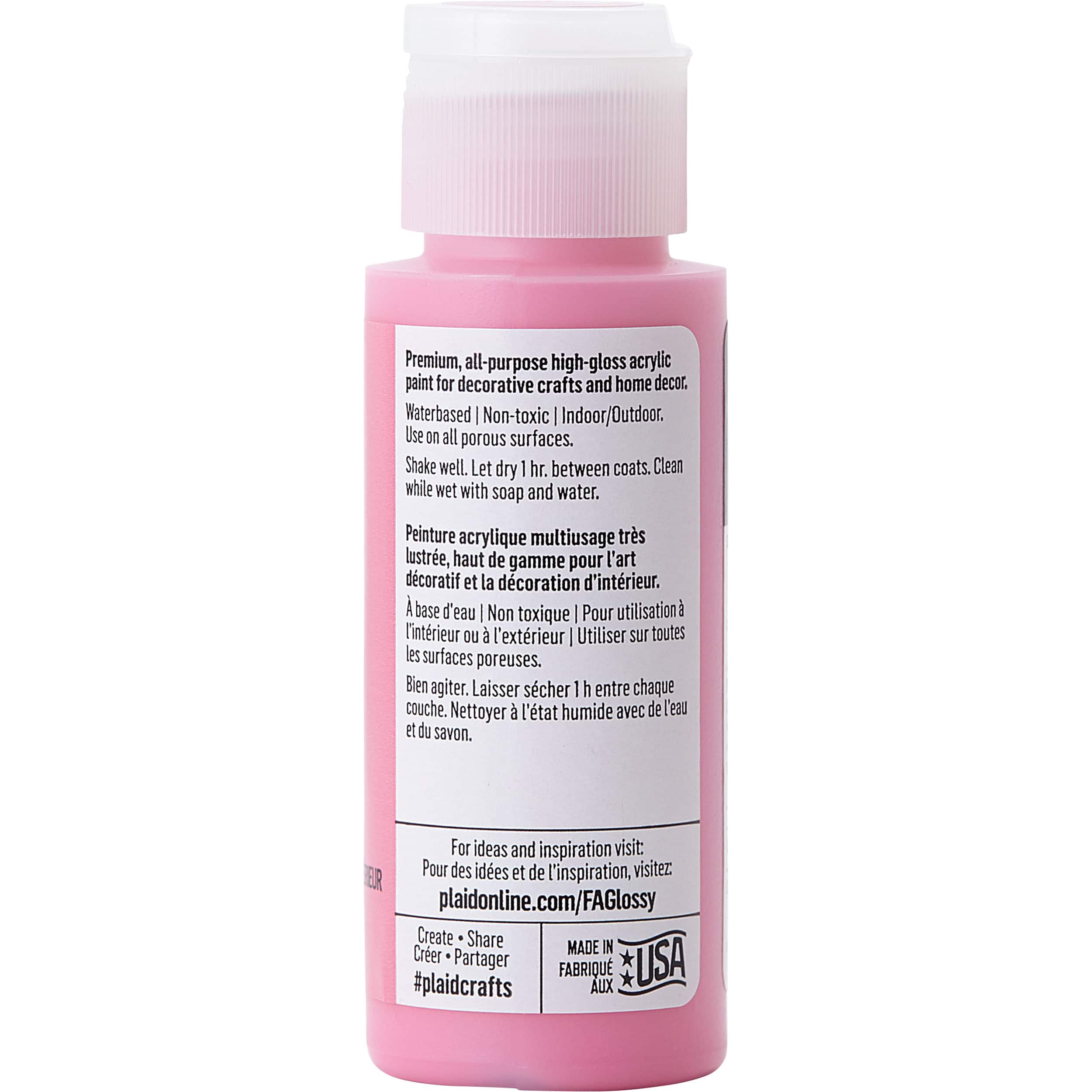 12 Pack: FolkArt® Glossy™ High-Gloss Acrylic Paint