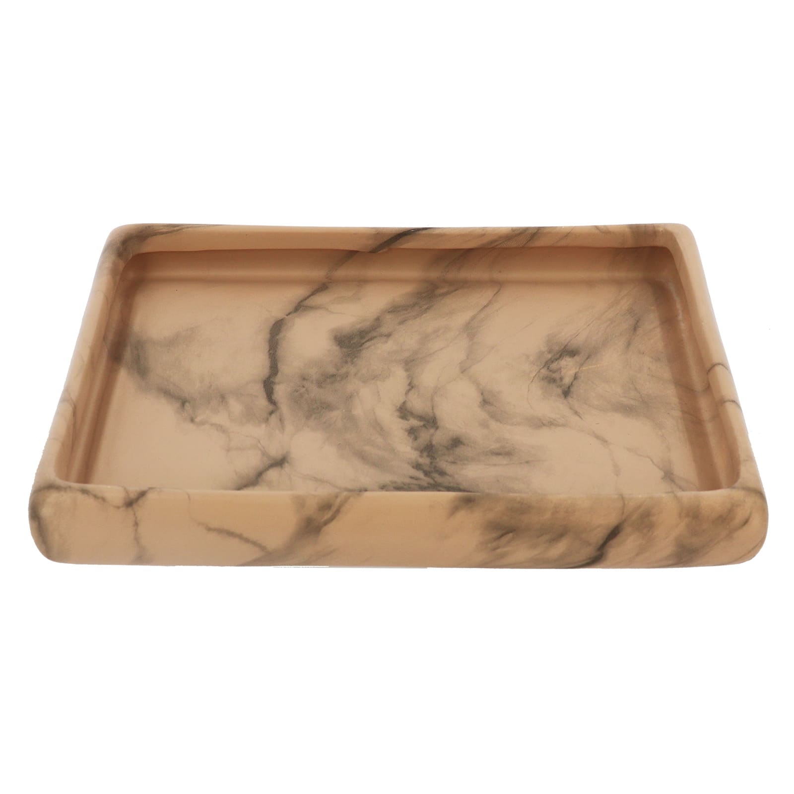 10" x 7" Ceramic Marbled Tray by Ashland®