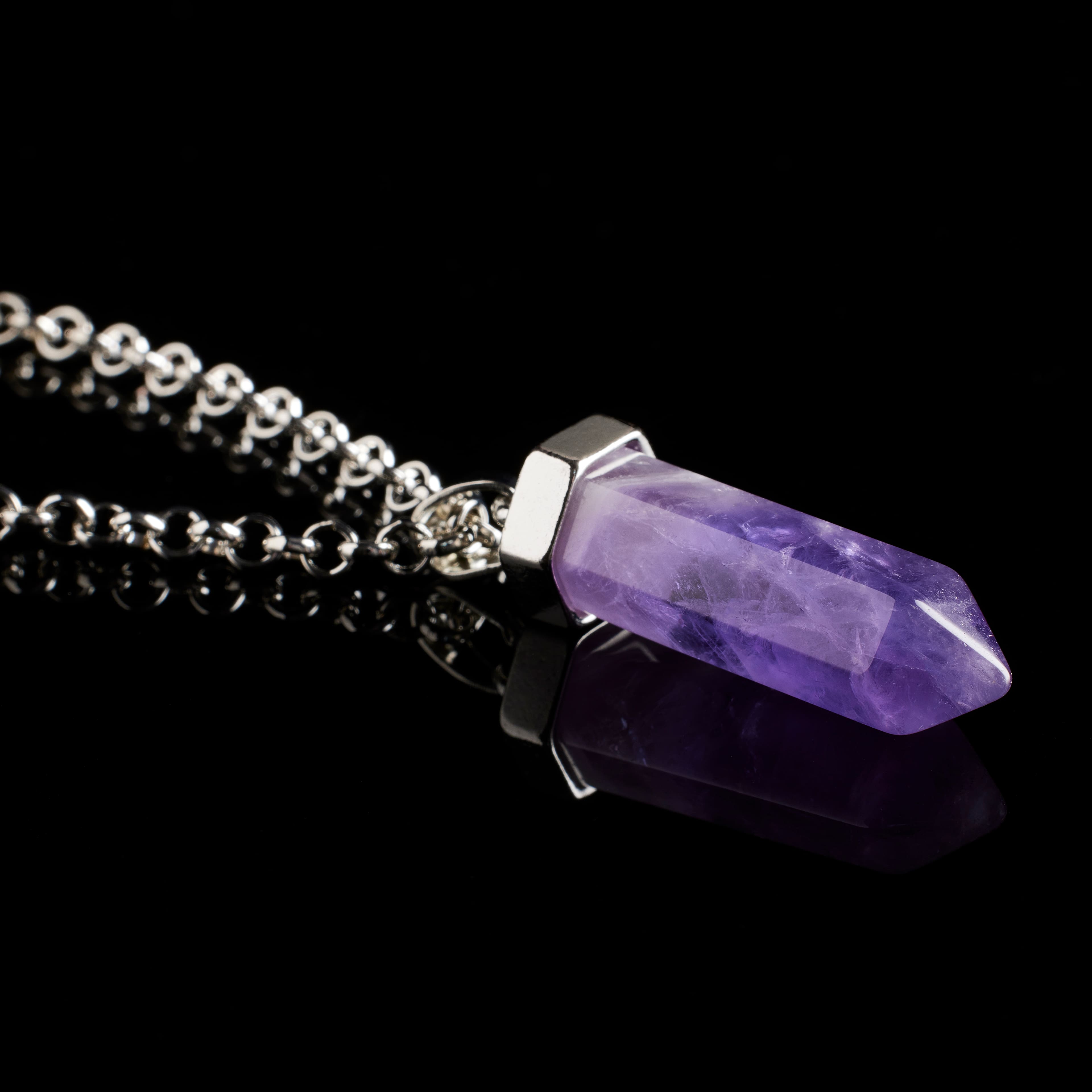 12 Pack: Sedona Amethyst Point Pendant by Bead Landing™