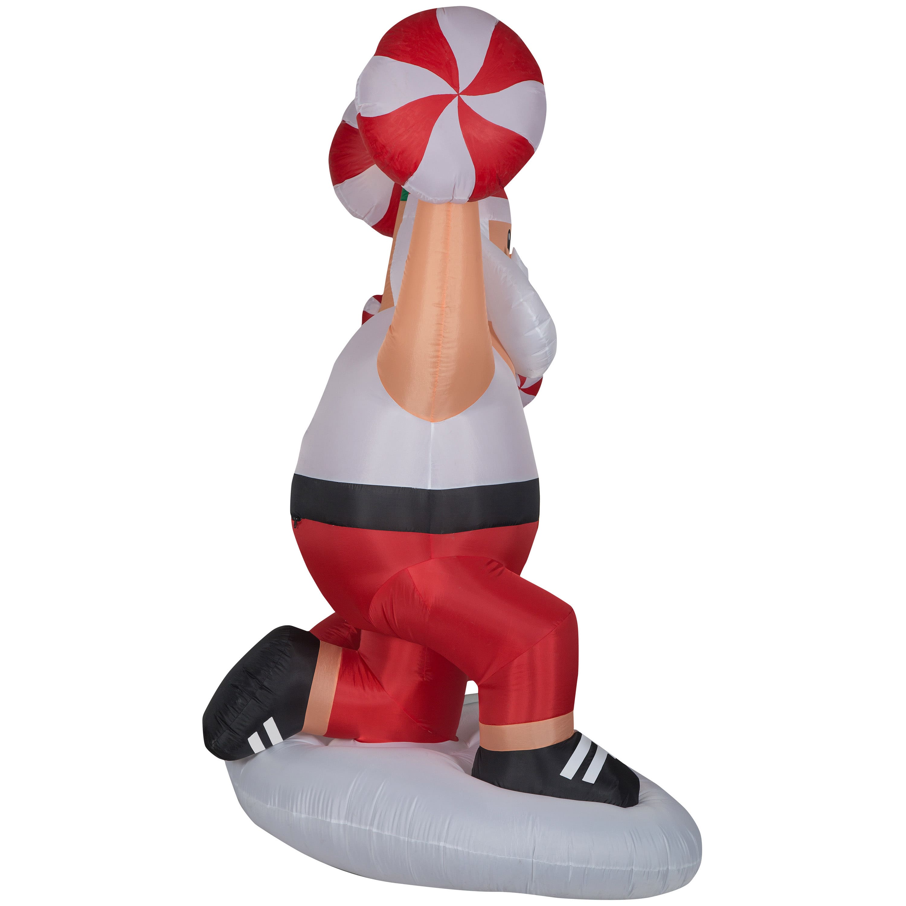 6.5ft. Airblown® Inflatable Christmas Santa & Mrs. Claus Workout Scene