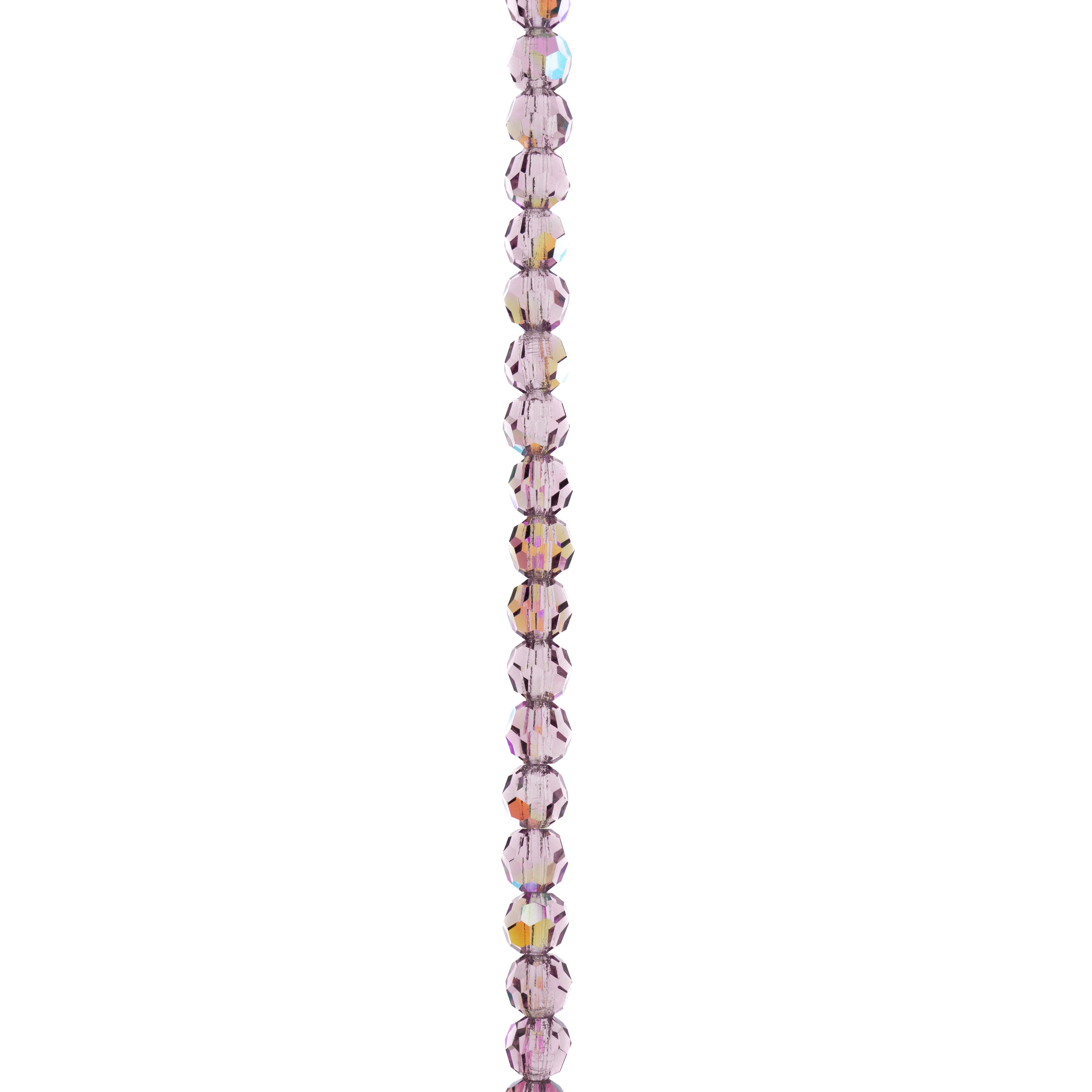 12 Packs: 31 ct. (372 total) Preciosa Glass Crystal Round Beads, 4mm by Bead Landing™