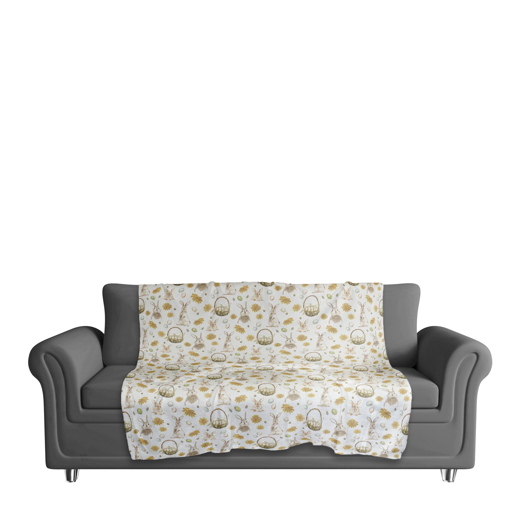 Easter Greetings Blanket 50" x 60" Sherpa Fleece Blanket