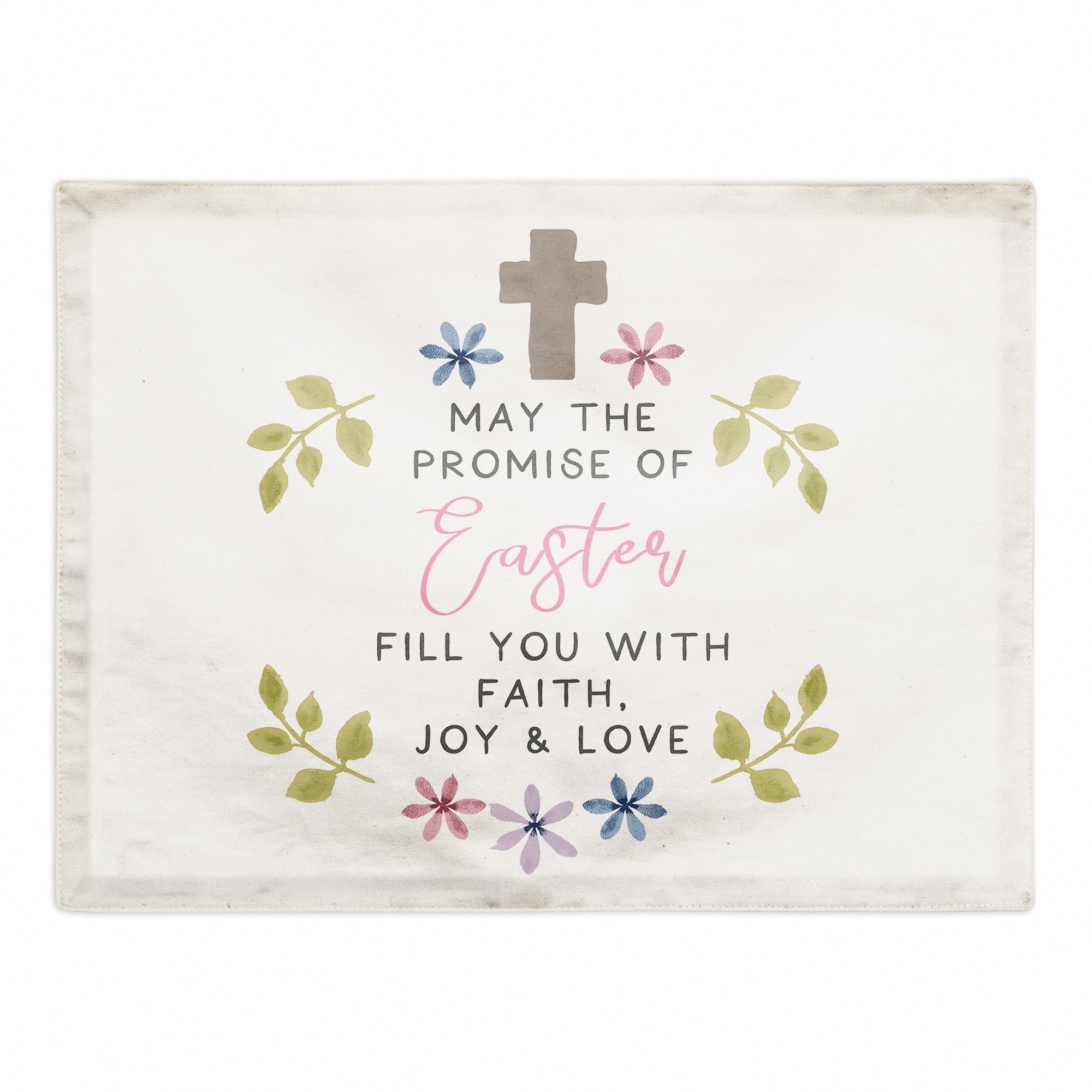 The Promise of Easter 14" x 18" Cotton Twill Placemat