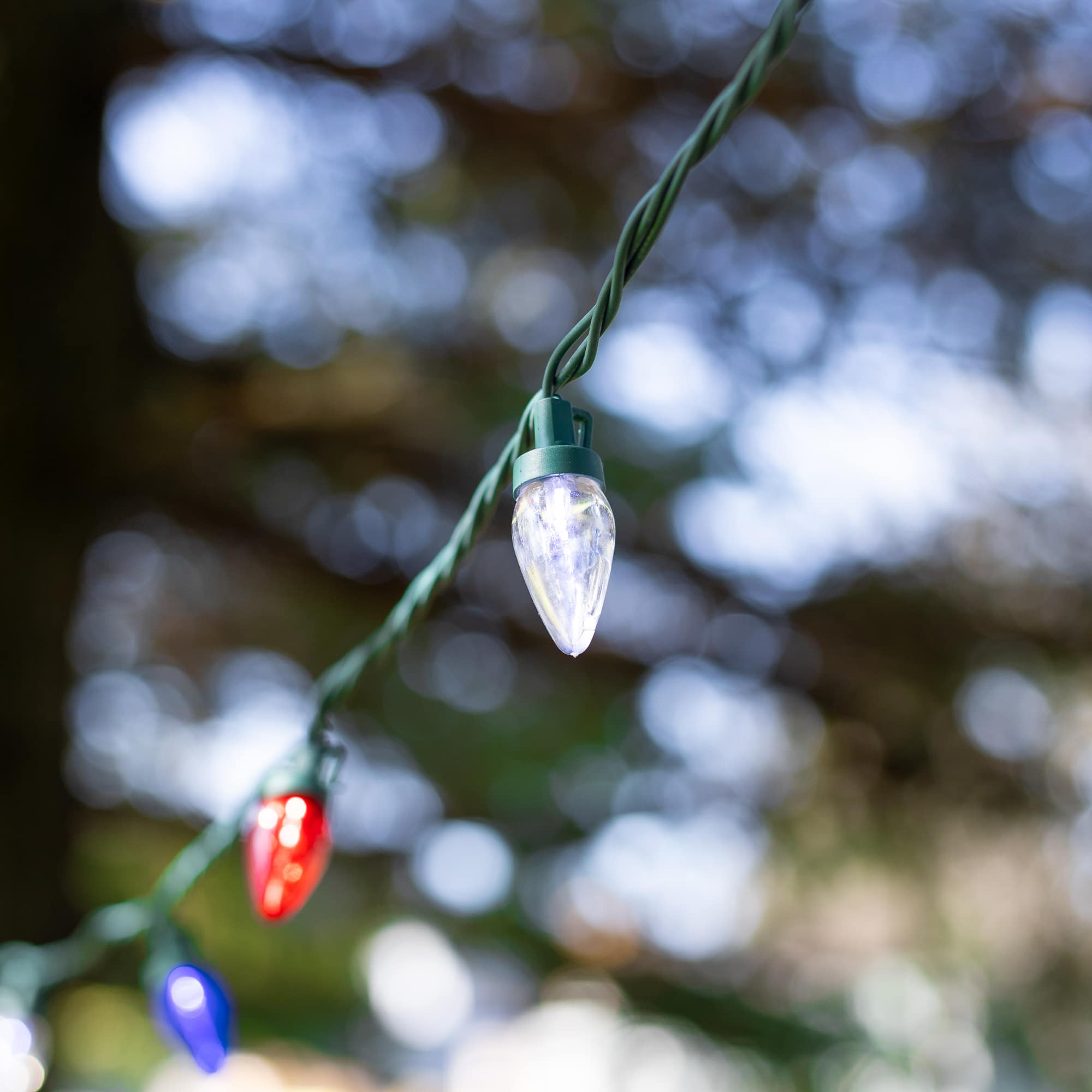 16ft. Patriotic LED C7 Christmas Lights, 25ct.