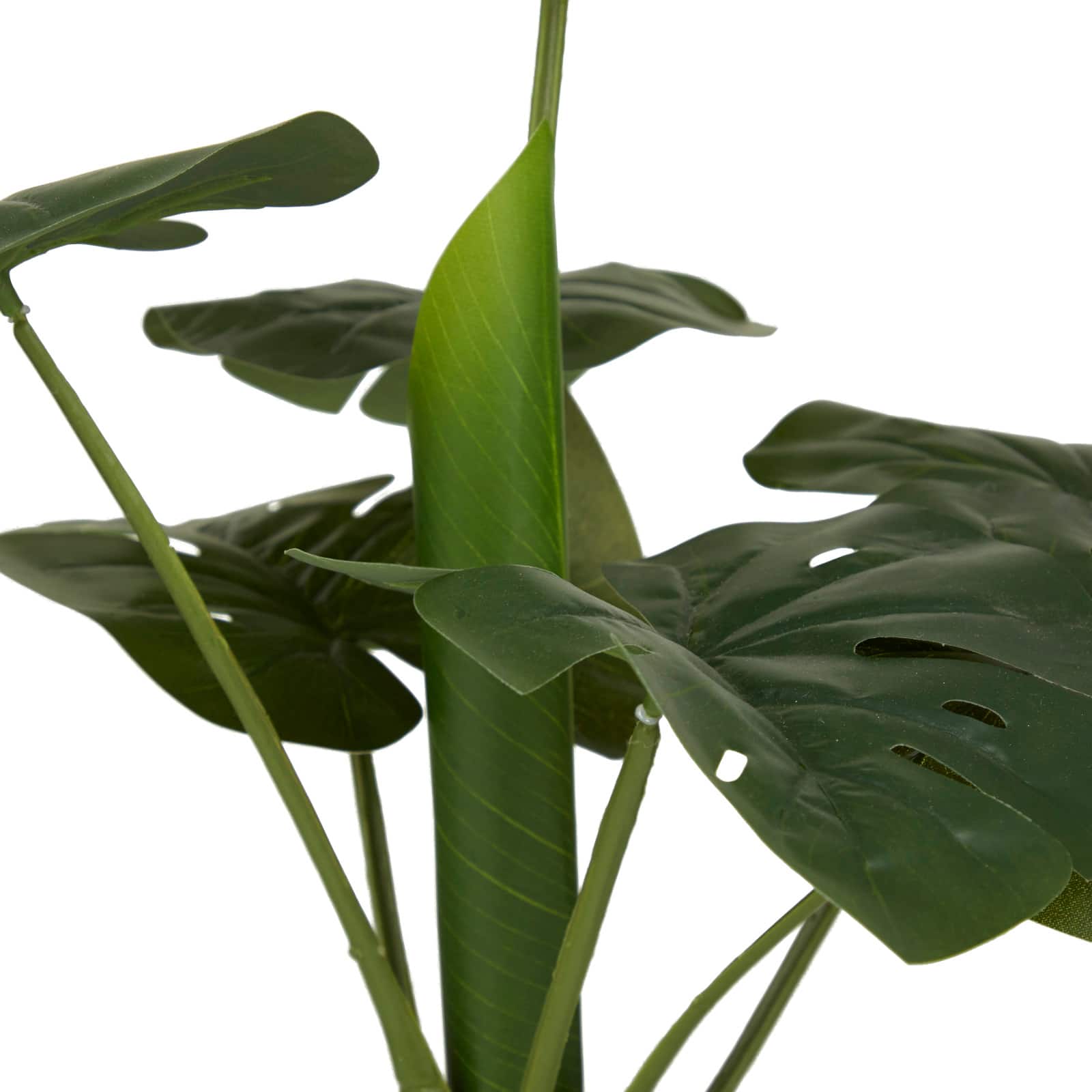 28" Black Contemporary Floral & Botanical Artificial Foliage