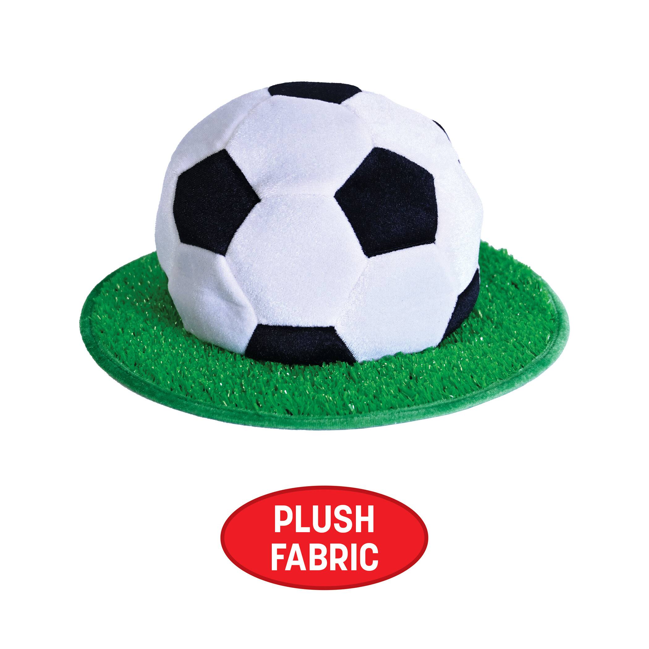 Plush Soccer Ball Hat