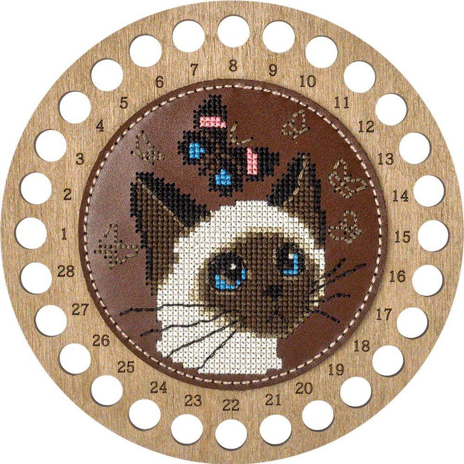 Wonderland Crafts Cat Thread Organizer Making Kit