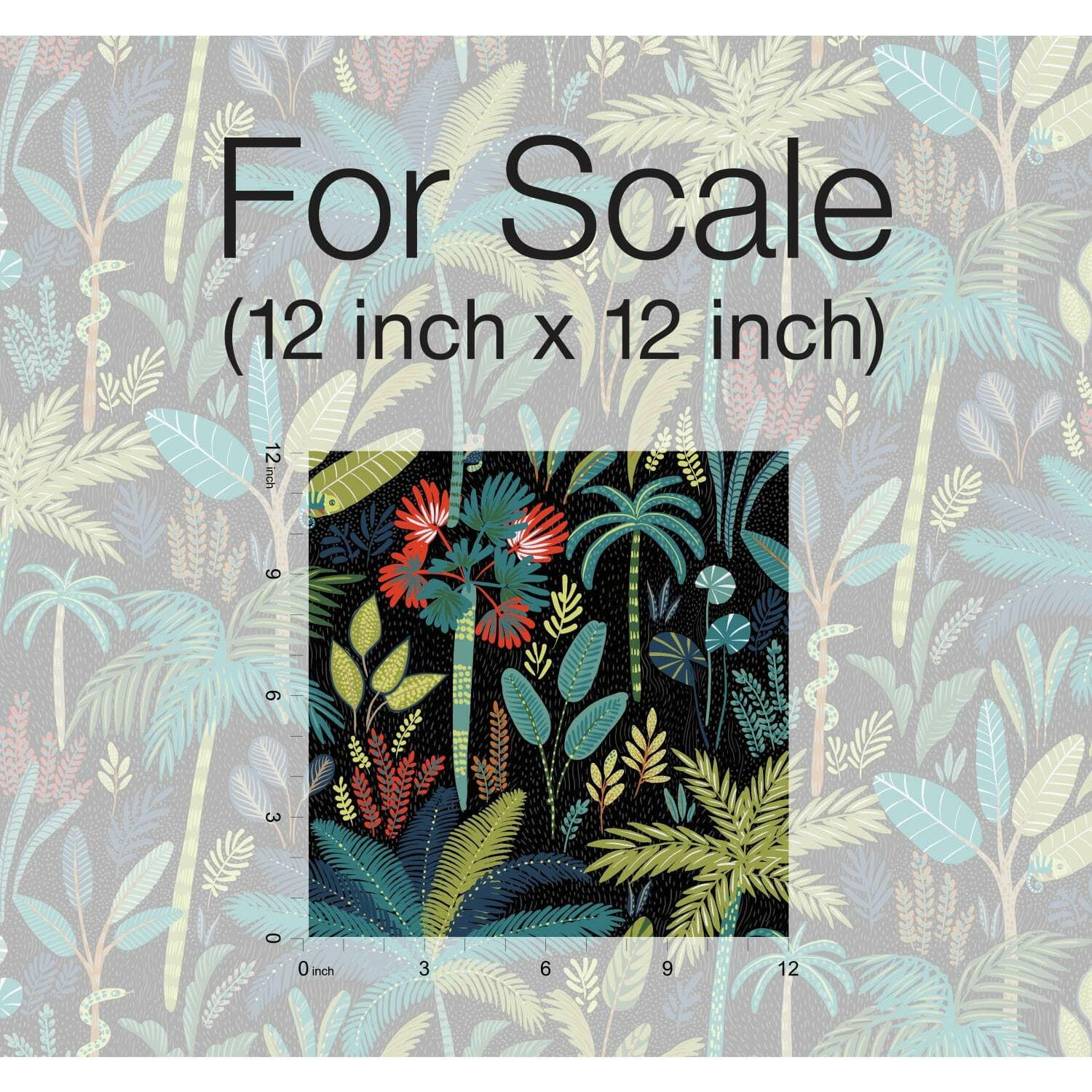 RoomMates Tropical Eden Peel & Stick Wallpaper