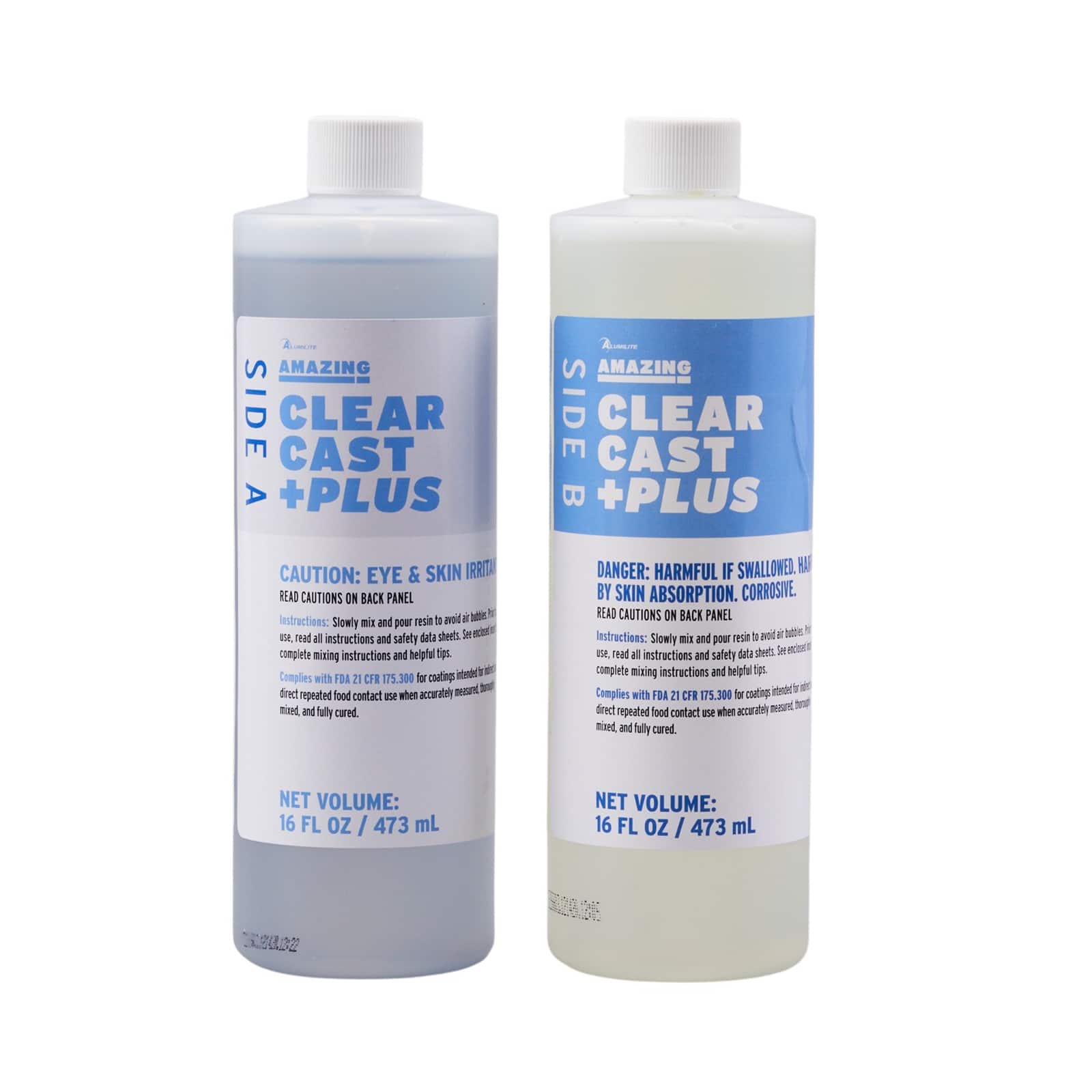 4 Pack: Alumilite™ 32oz. High Gloss Amazing Clear Cast +Plus