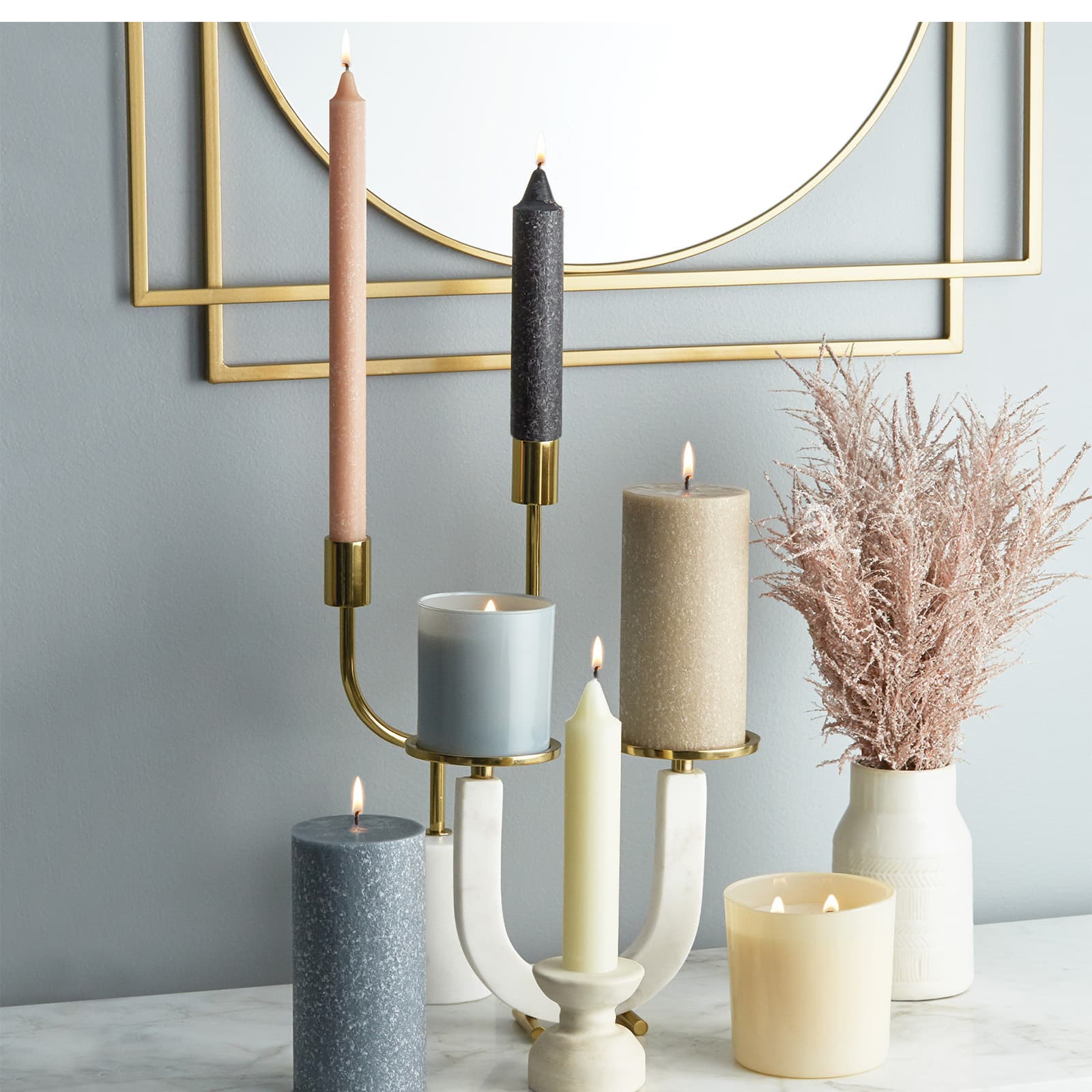 Root Candles 3" x 6" Unscented Timberline™ Pillar Candle