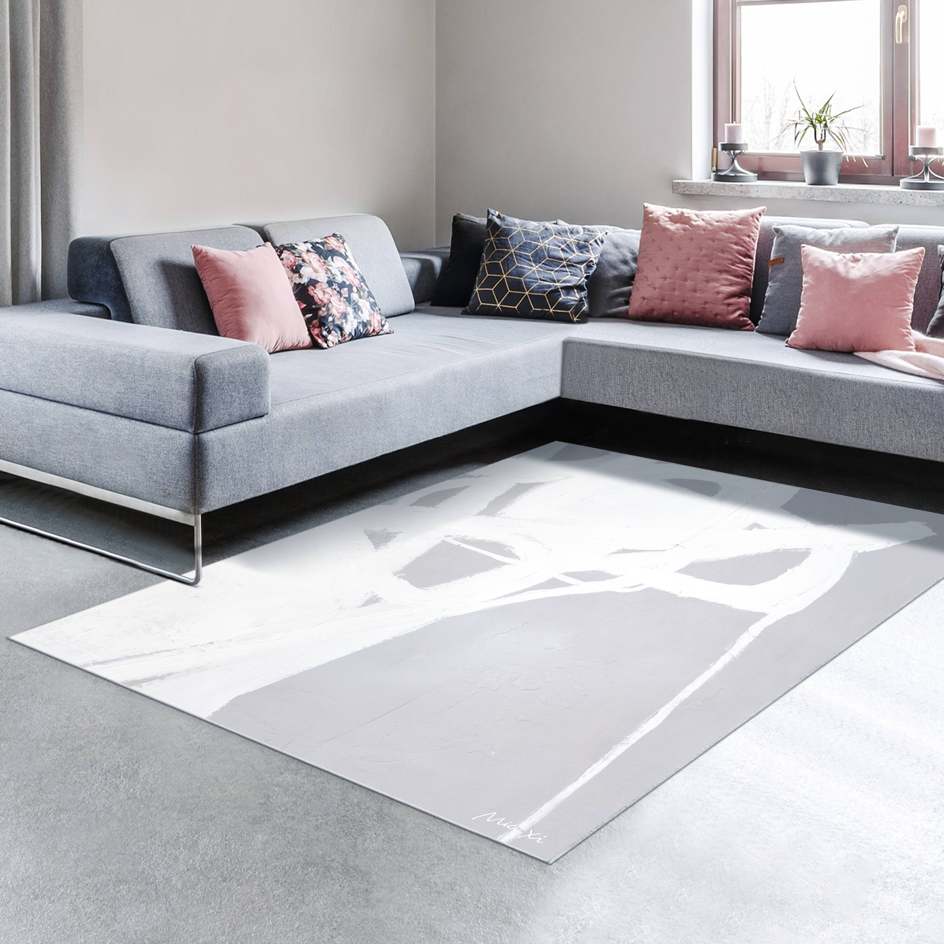 Empire Art Direct 5ft. x 7.5ft. Dive In I Tapis D’Art Washable Abstract Area Rug