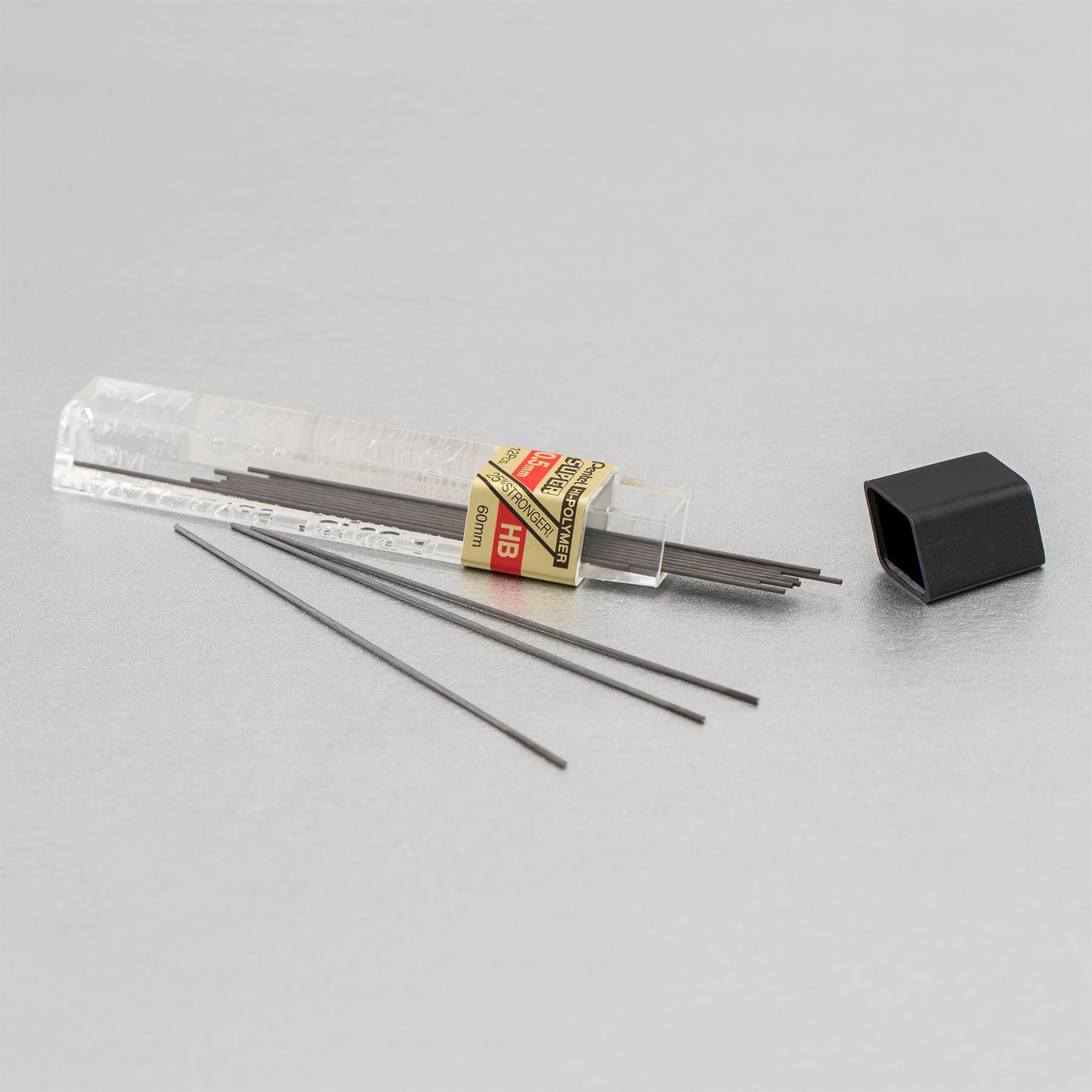 Pentel® Super Hi-Polymer® Fine 0.5mm Pencil Lead Refills, 12 Packs of 12