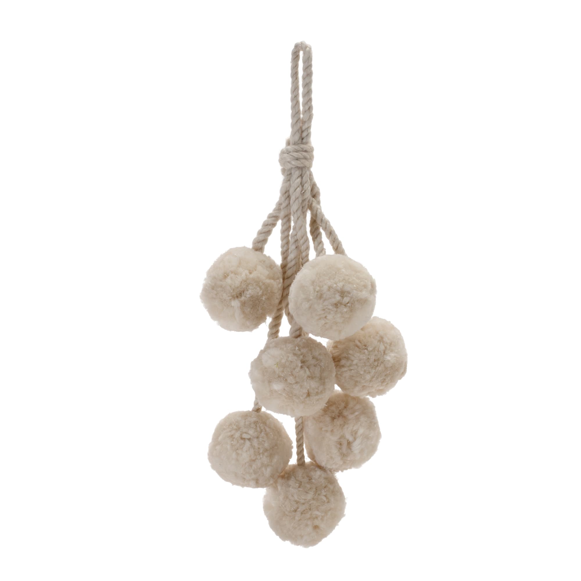 14.5" Pom Pom Cluster Drop Ornaments