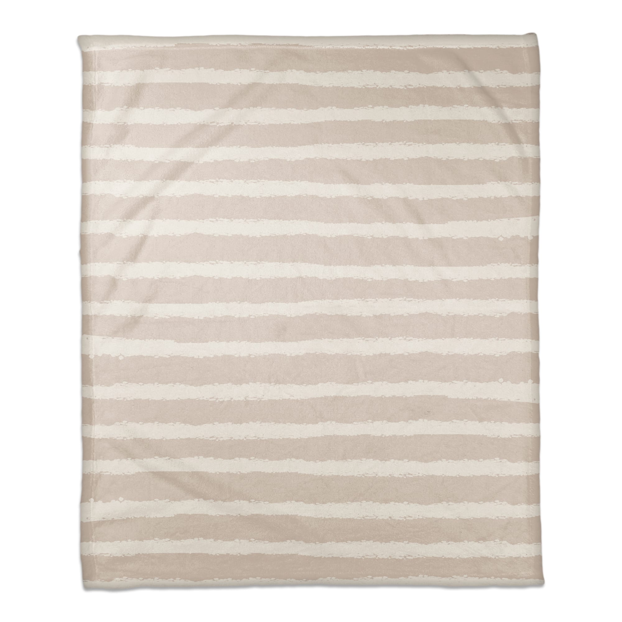 Stripes Coral Fleece Blanket