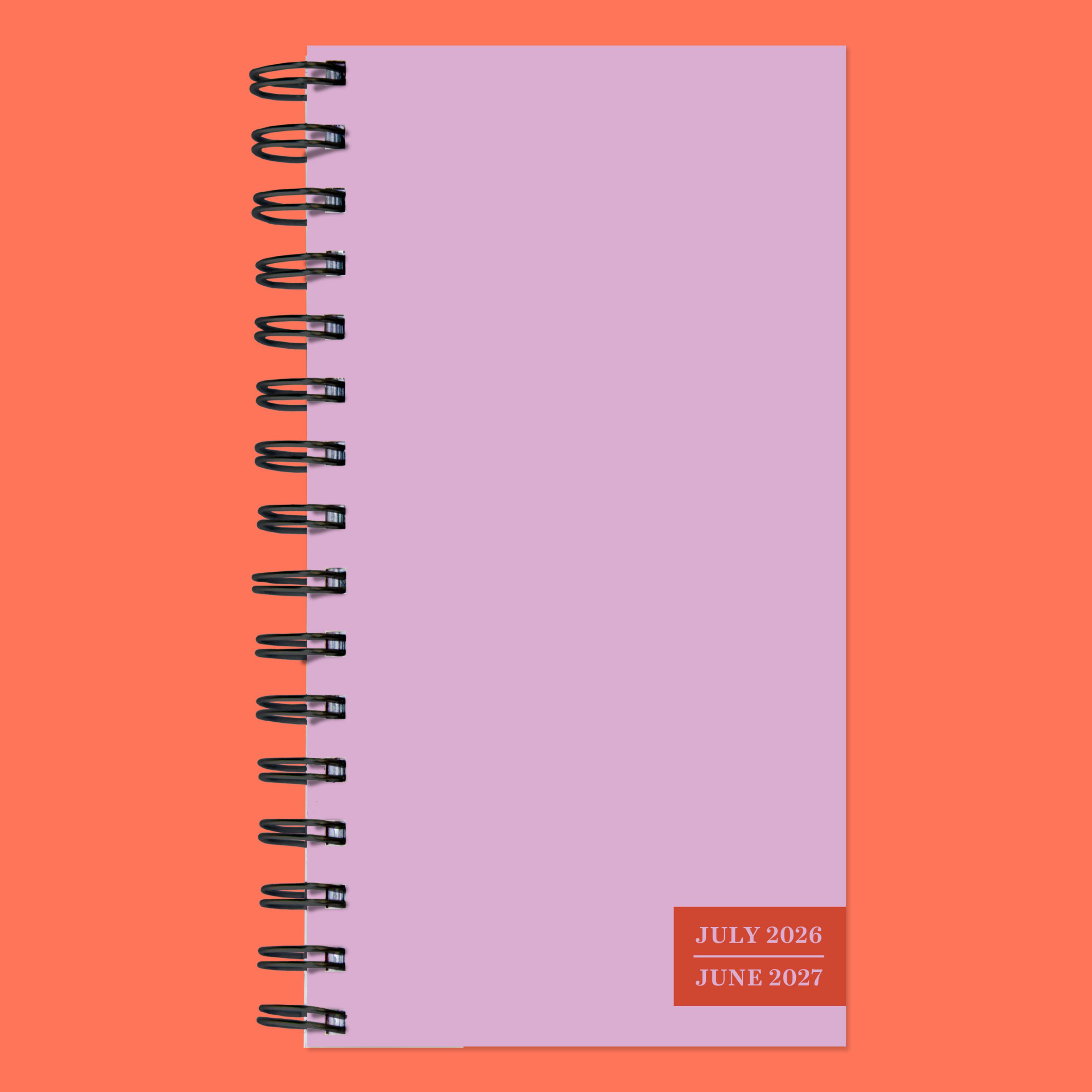 TF Publishing Lavendar Small 2026-27 Weekly Monthly Planner