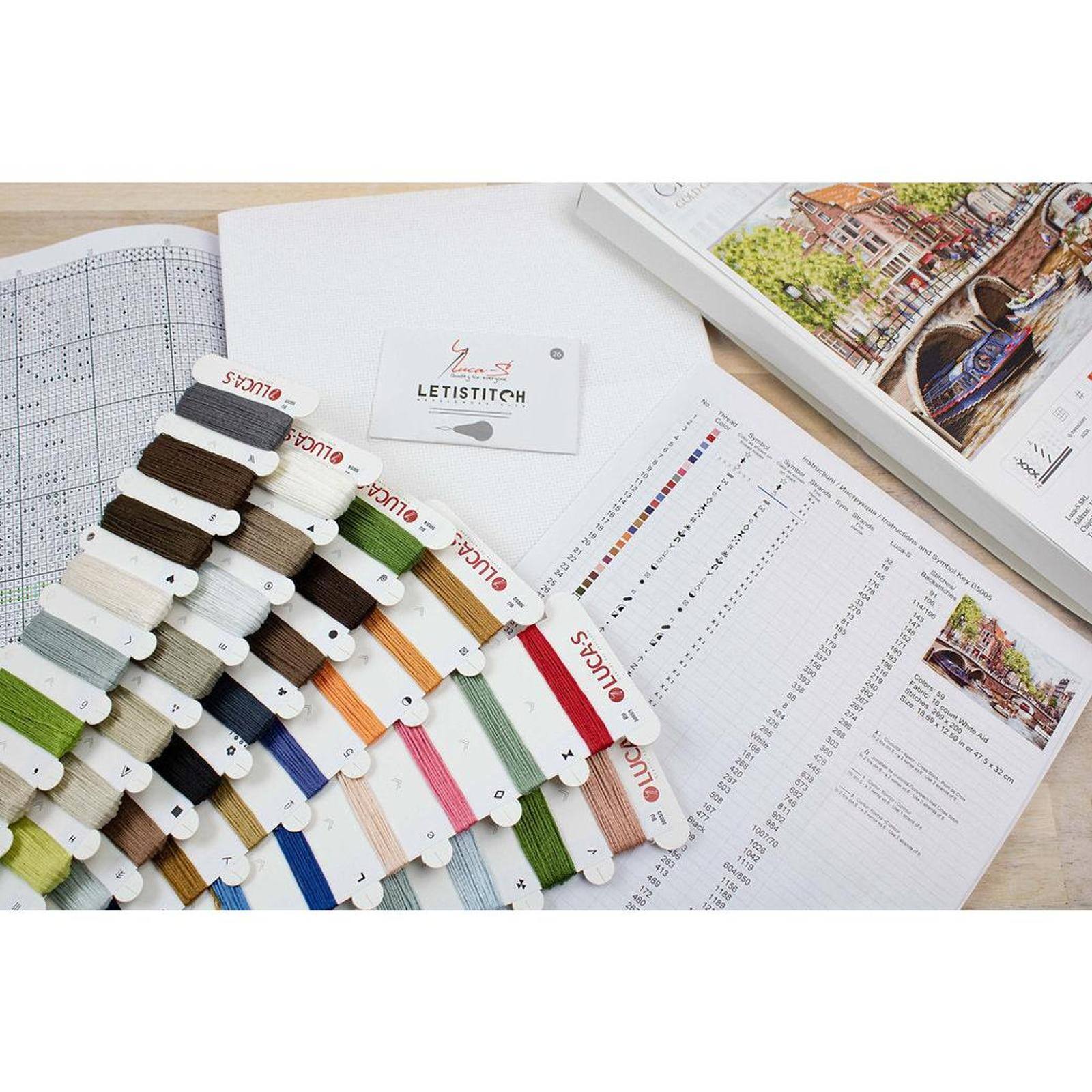 Luca-s Amsterdam Counted Cross Stitch Kit