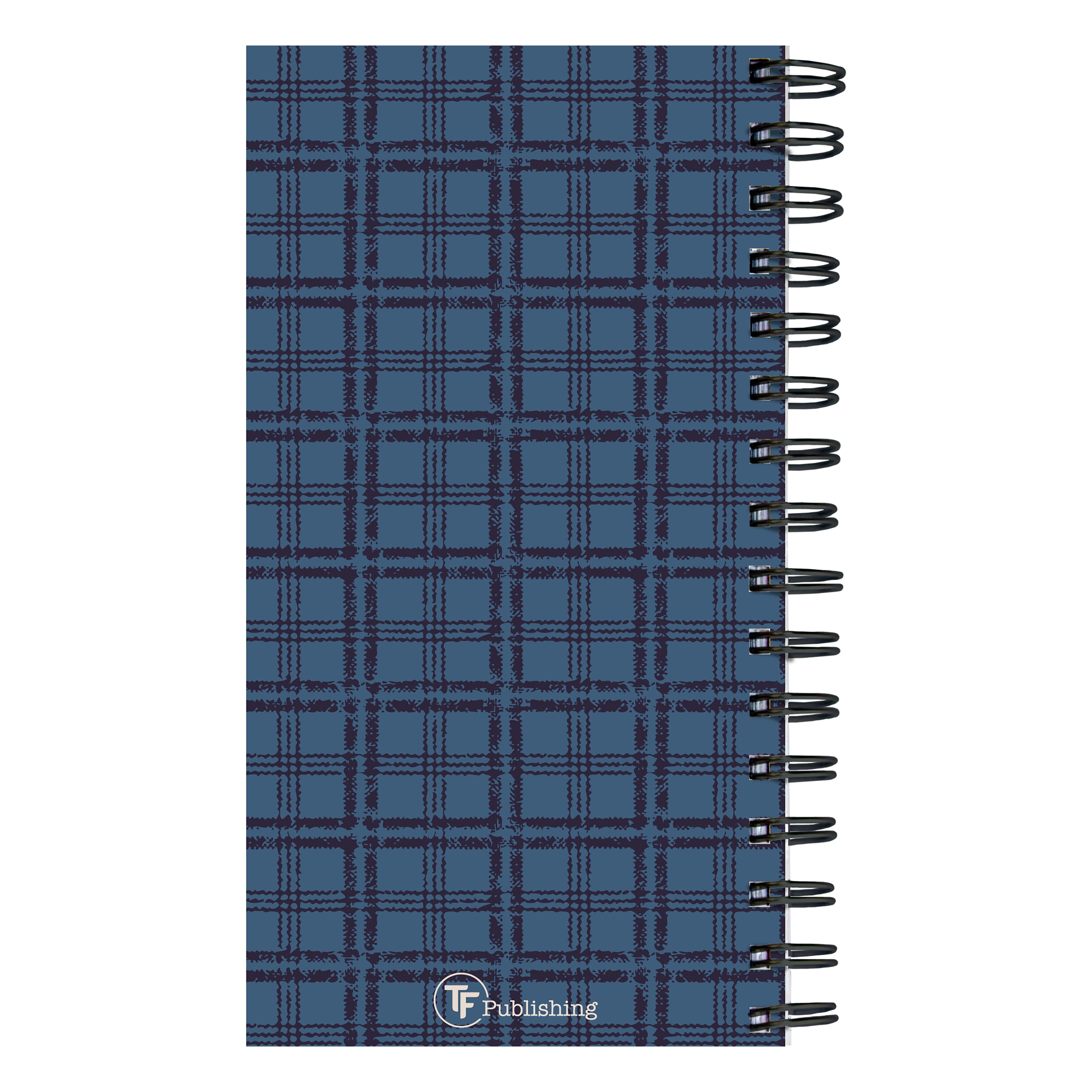 TF Publishing Small 2026-27 Royal Plaid Weekly Monthly Planner
