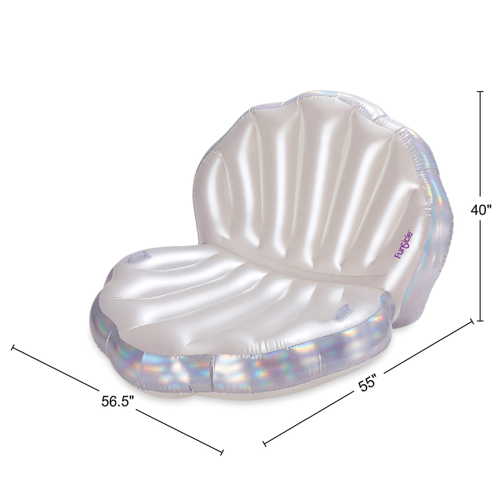 Funsicle 58.5" Pearl Princess Lounge Inflatable Water Float