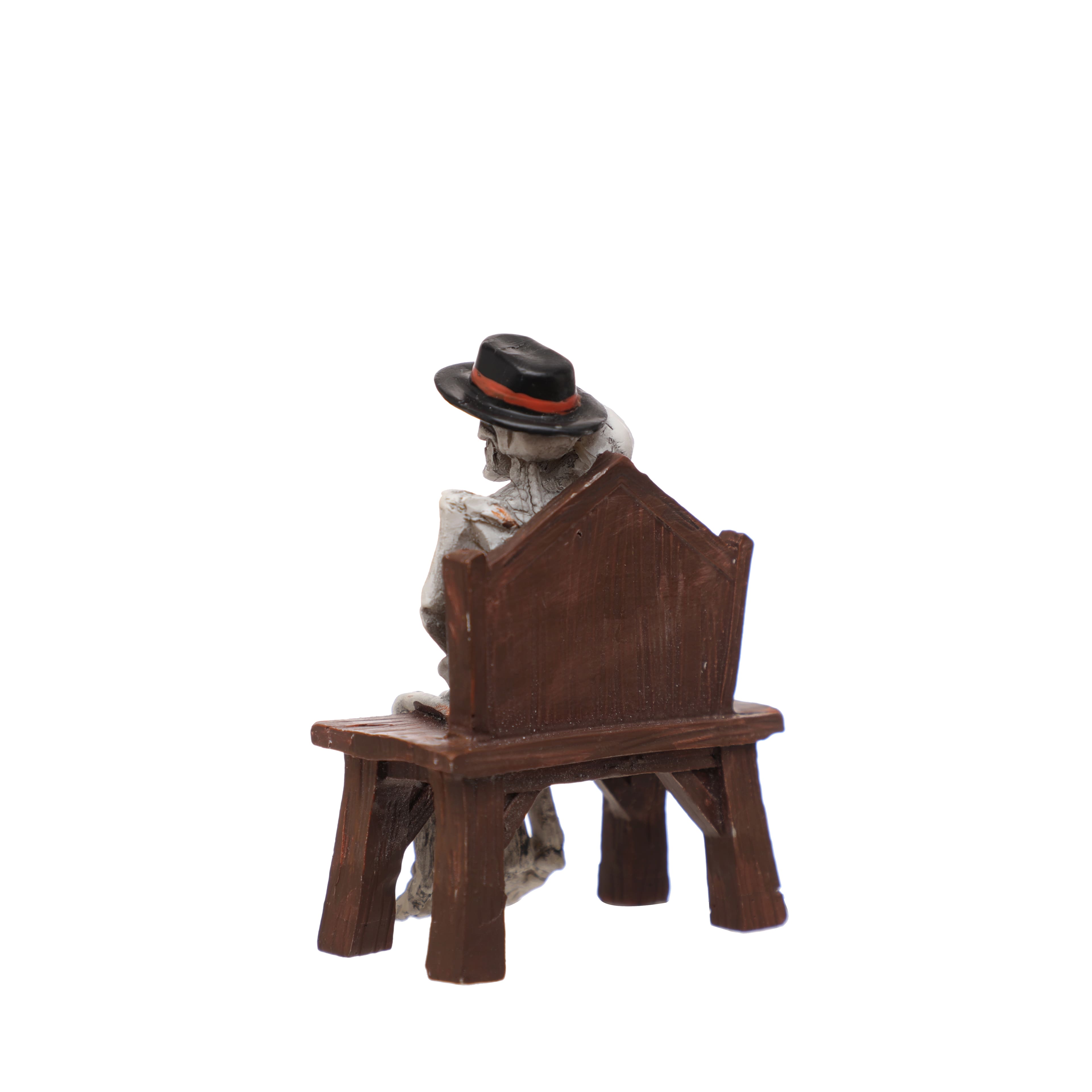 Mini Skeleton Couple on Bench by Ashland®