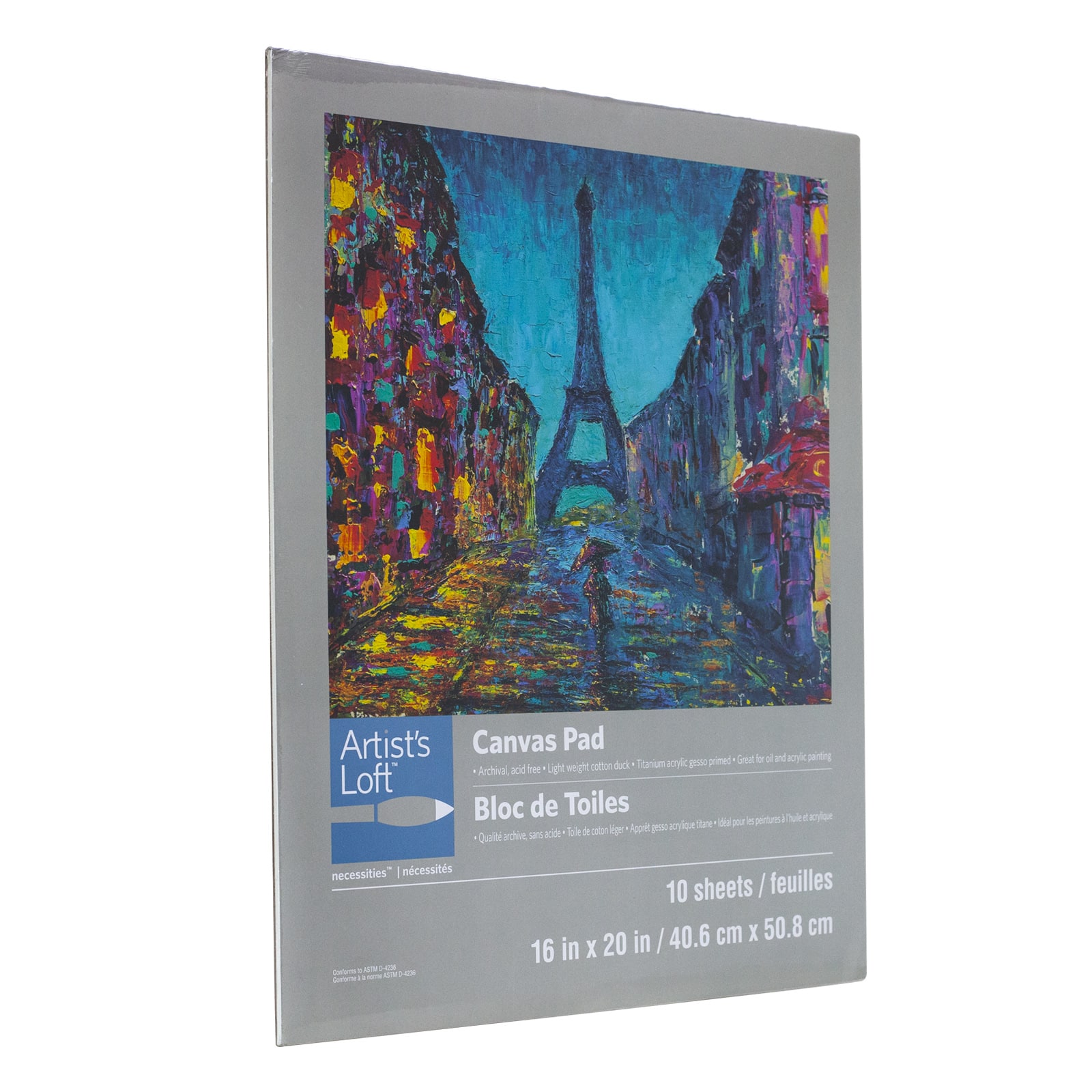 9 Pack: Canvas Pad by Artist's Loft™ Necessities™, 16" x 20"