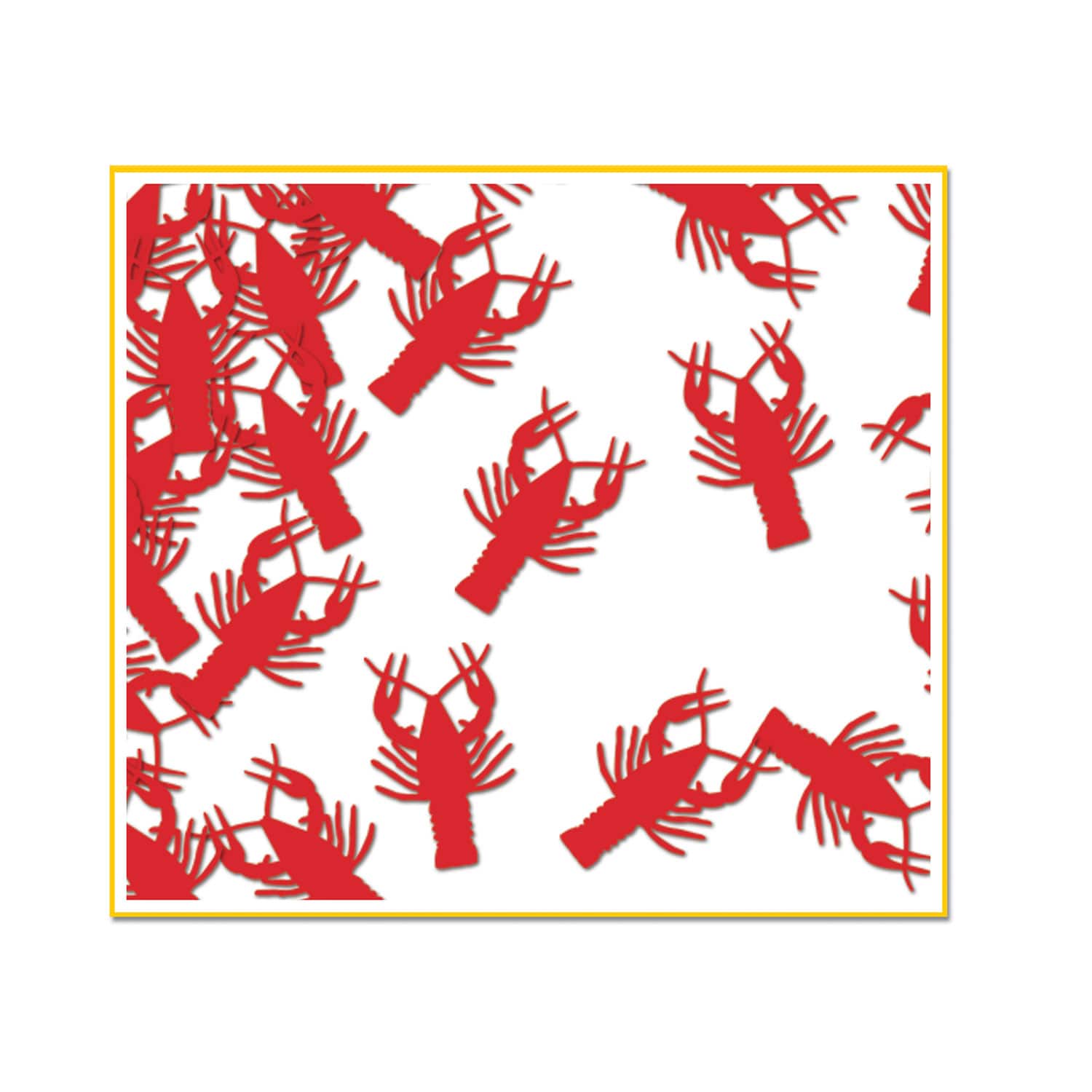 Beistle 1.5oz. Crawfish Confetti