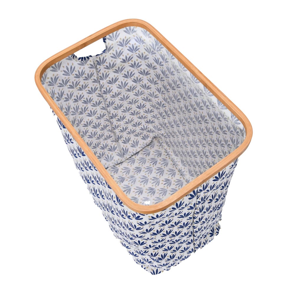 Household Essentials Krush Bamboo Rimmed Hamper (Rectangular