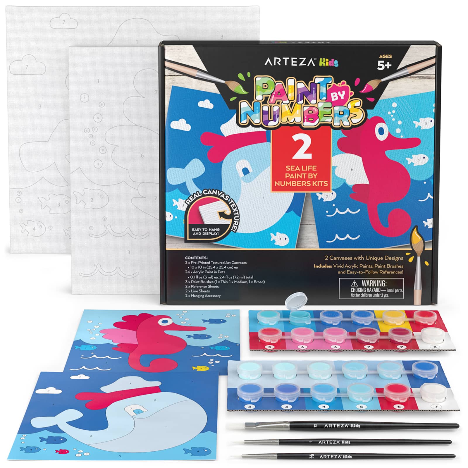 Arteza® Kids Sea Life Paint by Numbers Kit