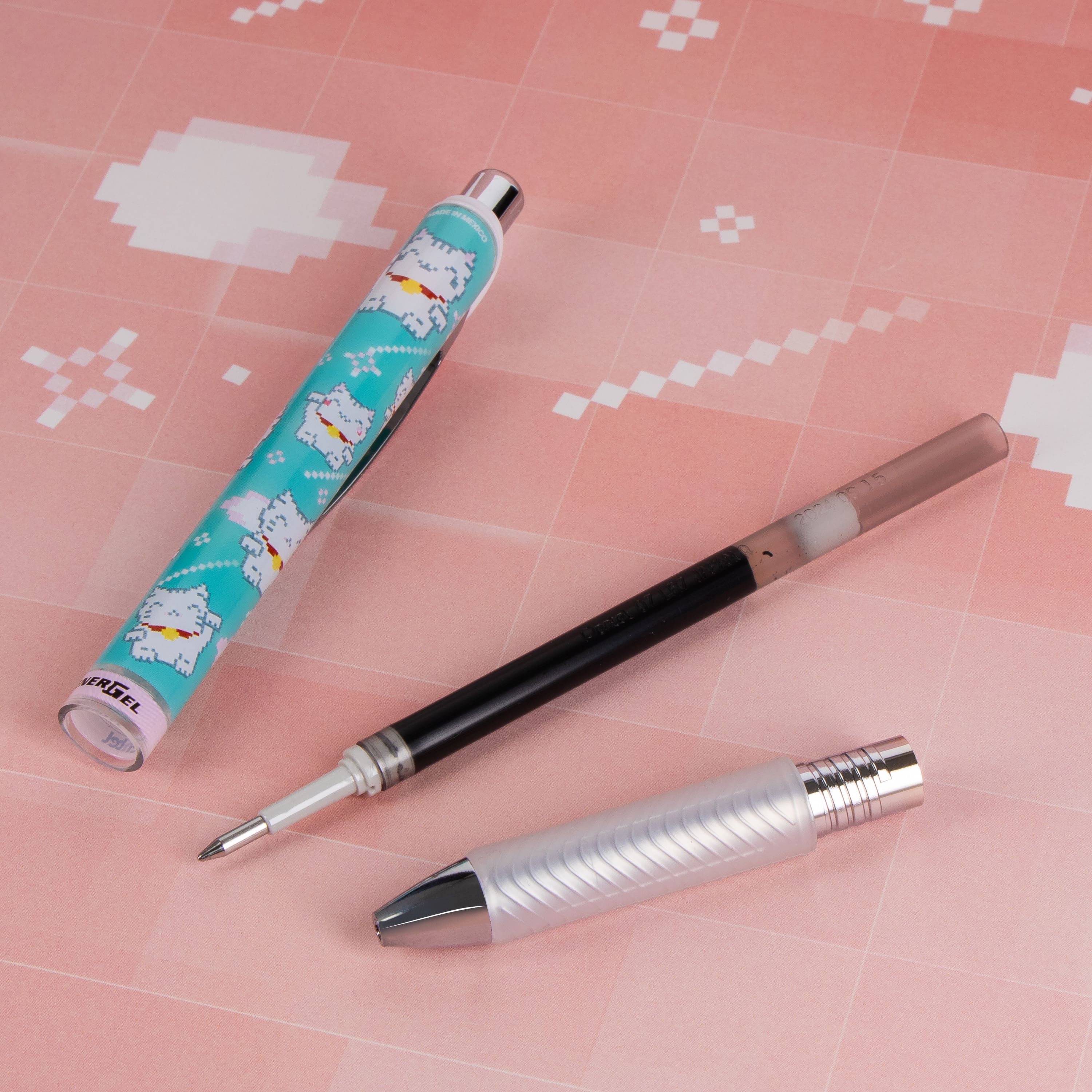 Pentel EnerGel® RTX Kawaii 0.7mm Black Ink Liquid Gel Pen Set