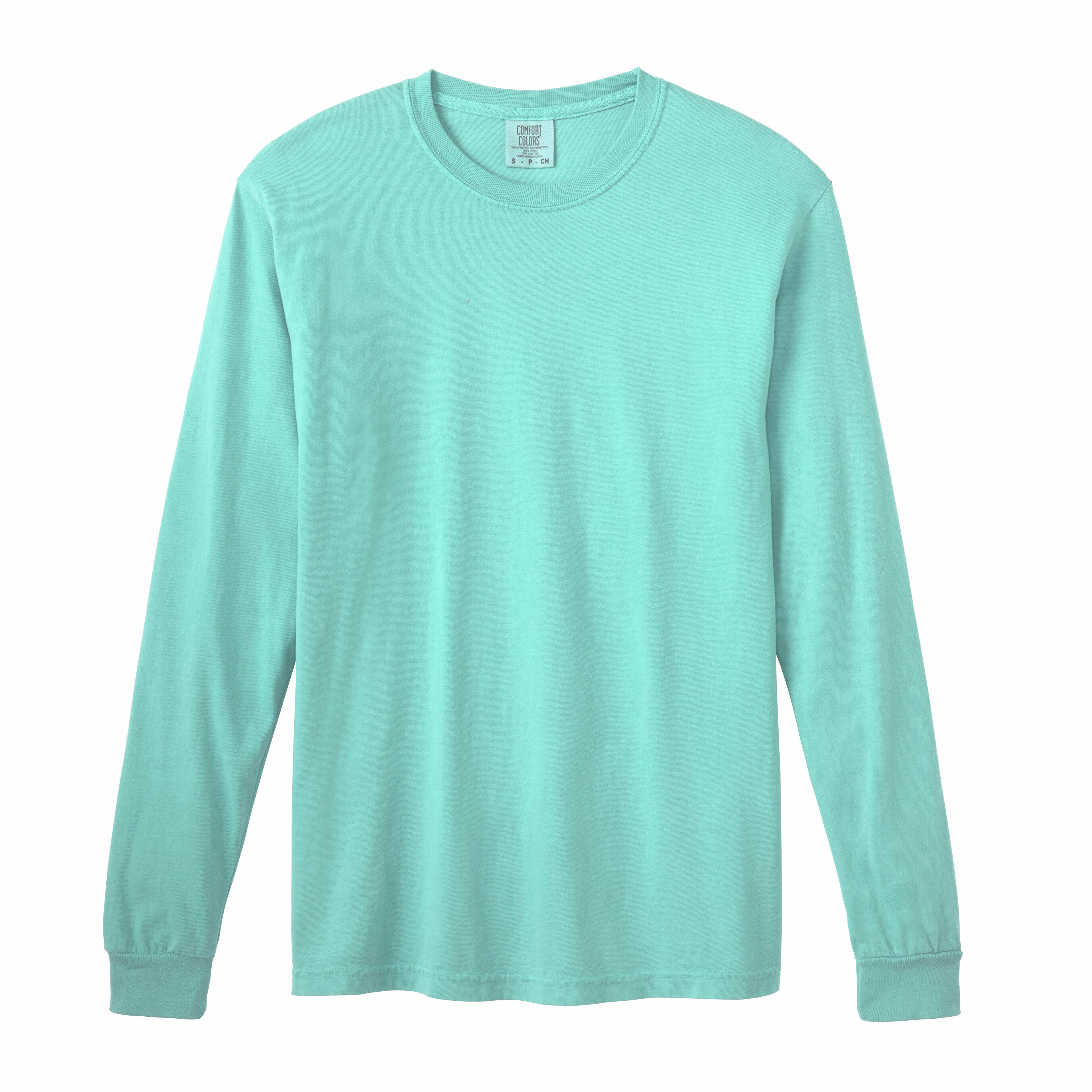 6 Pack: Comfort Colors® Heavyweight Long Sleeve Adult Unisex T-Shirt