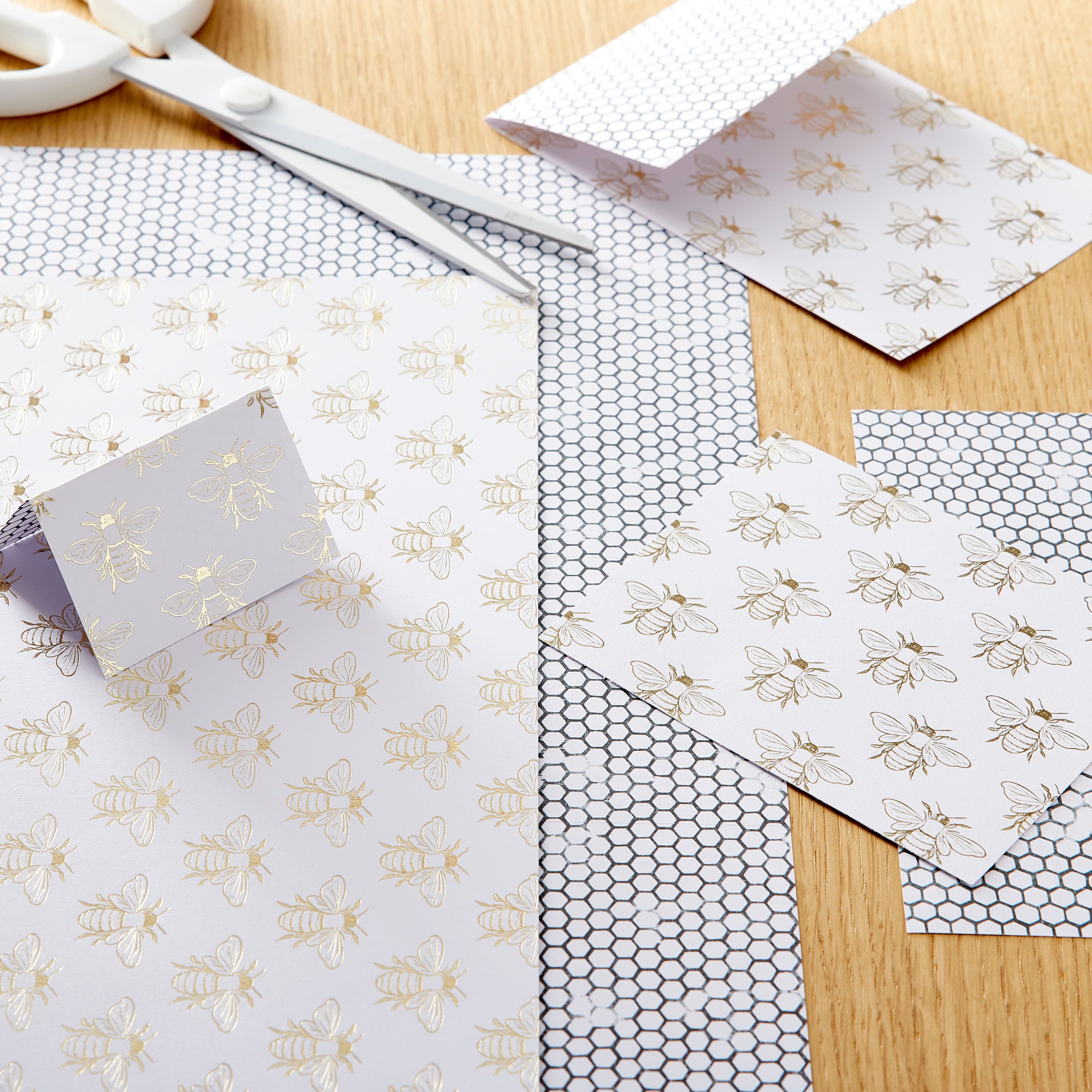 24 Pack: Bumble Bee Paper by Recollections™, 12" x 12"