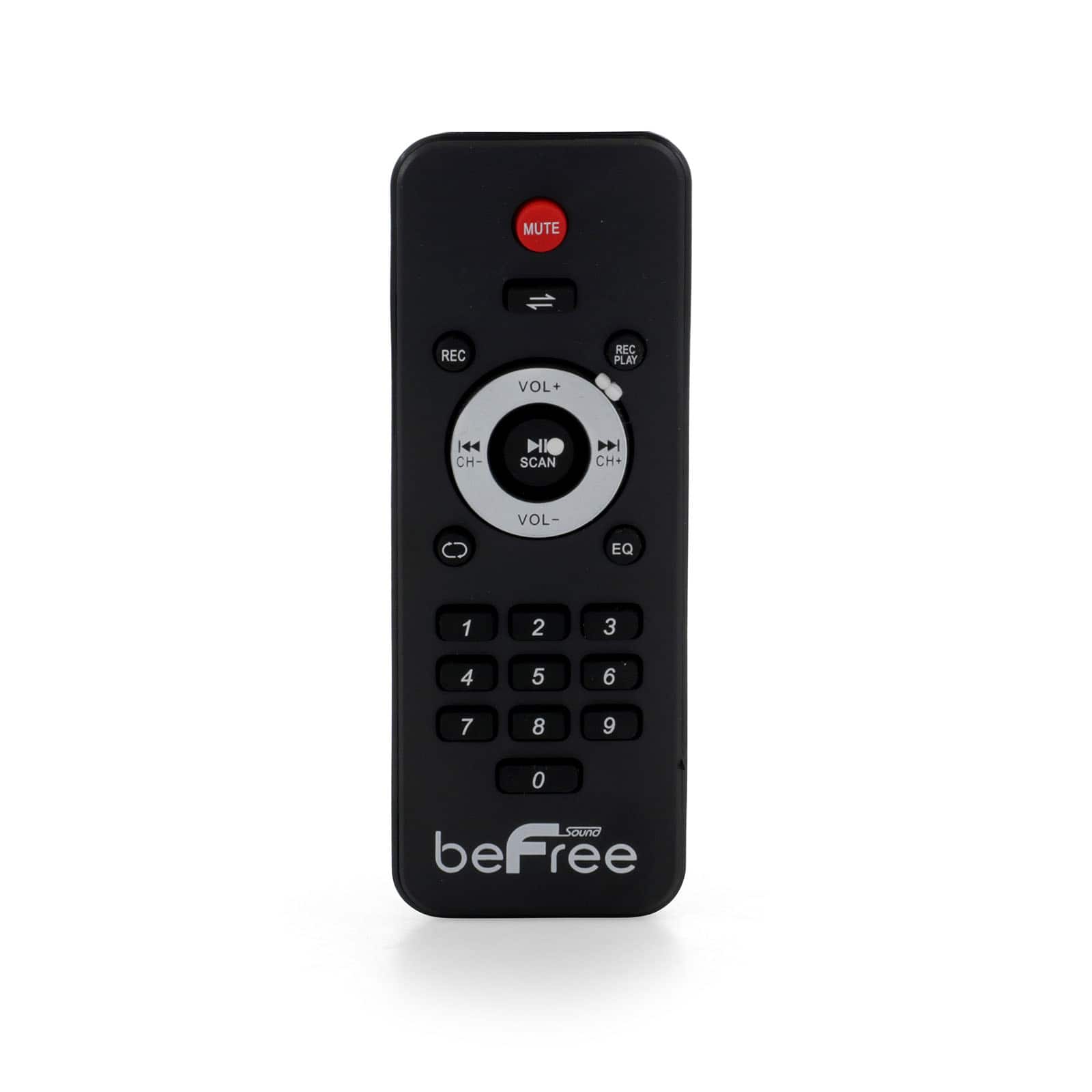 beFree Sound 12" 2500 Watt Bluetooth Portable Party PA Speaker With Illuminating Lights & USB
