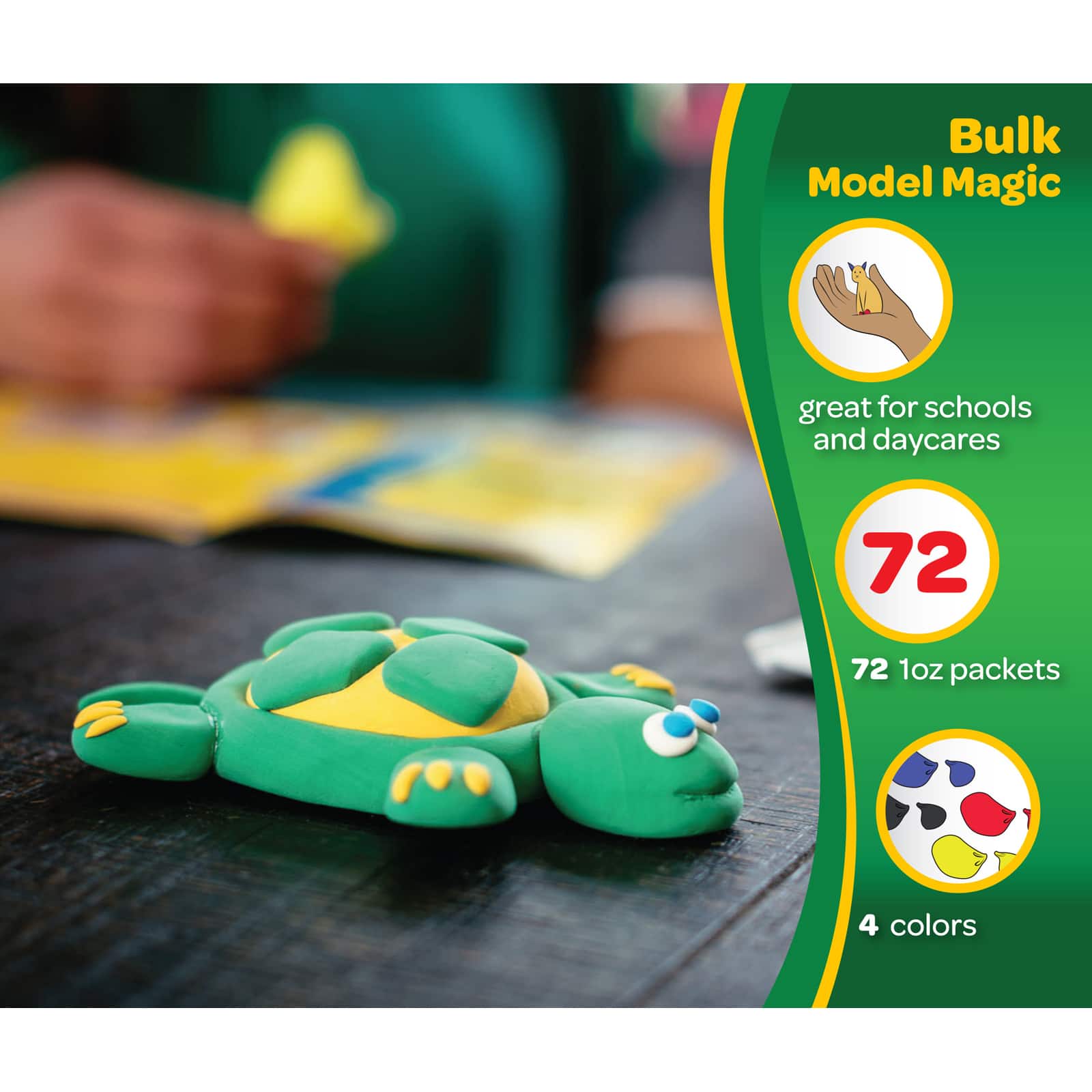 Crayola® Model Magic® Modeling Compound Classpack®, Assorted Colors