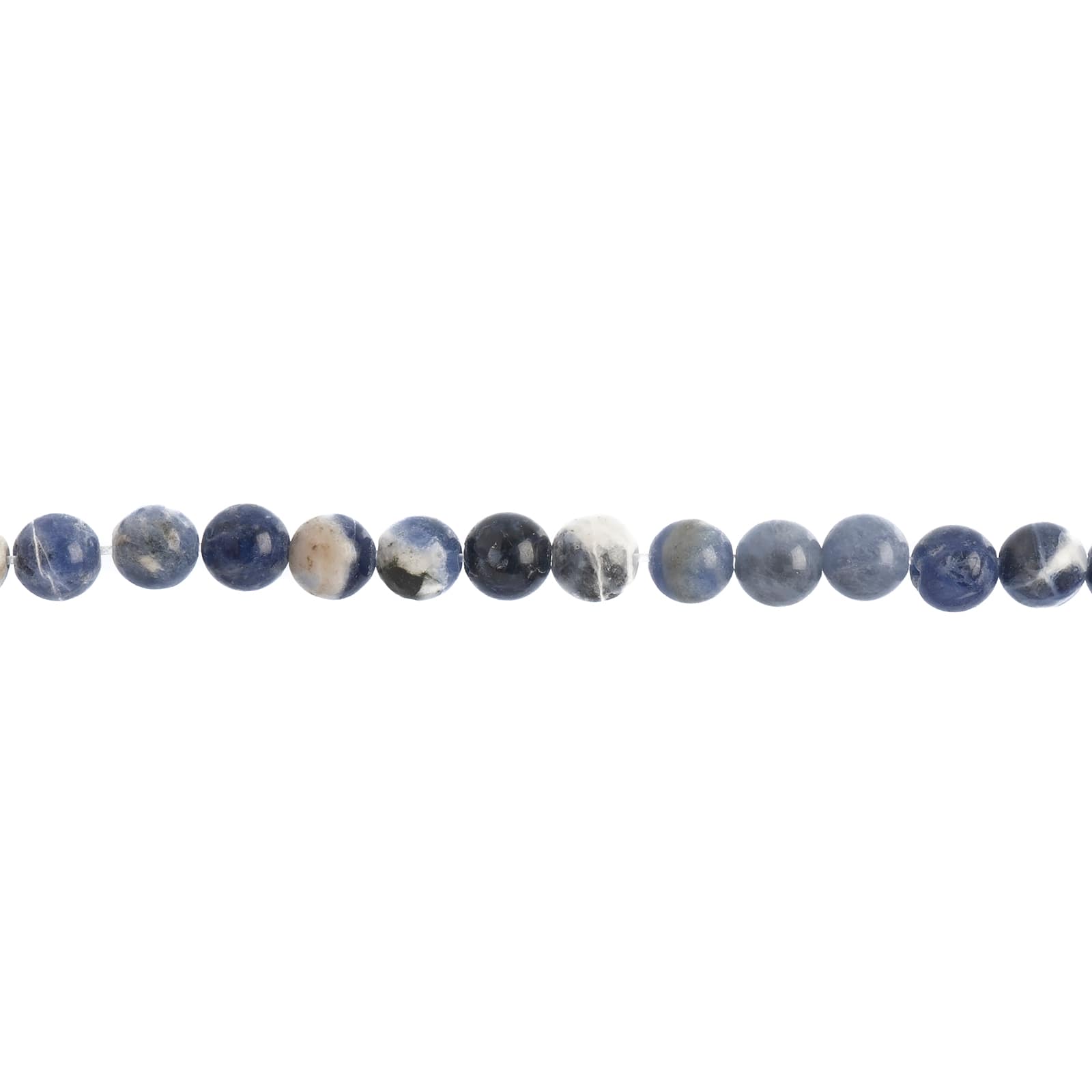 John Bead Earth's Jewels Natural Stone Round Beads, 6mm