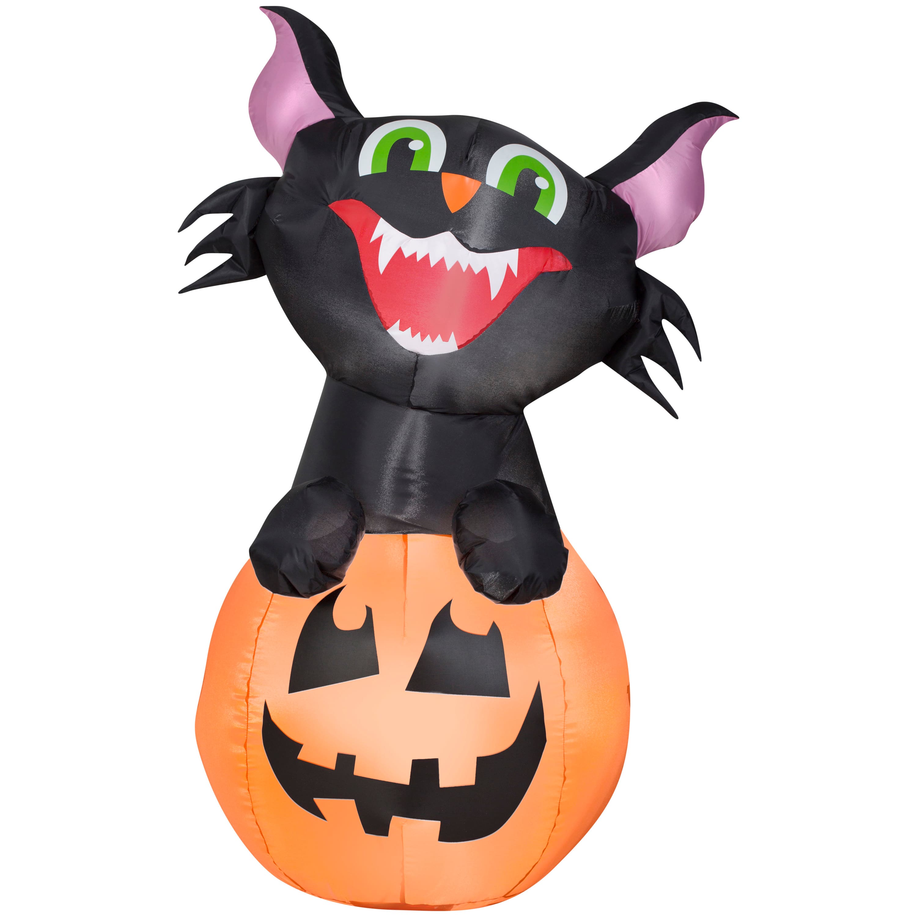 3.5ft. Airblown® Inflatable Halloween Pumpkin Cat