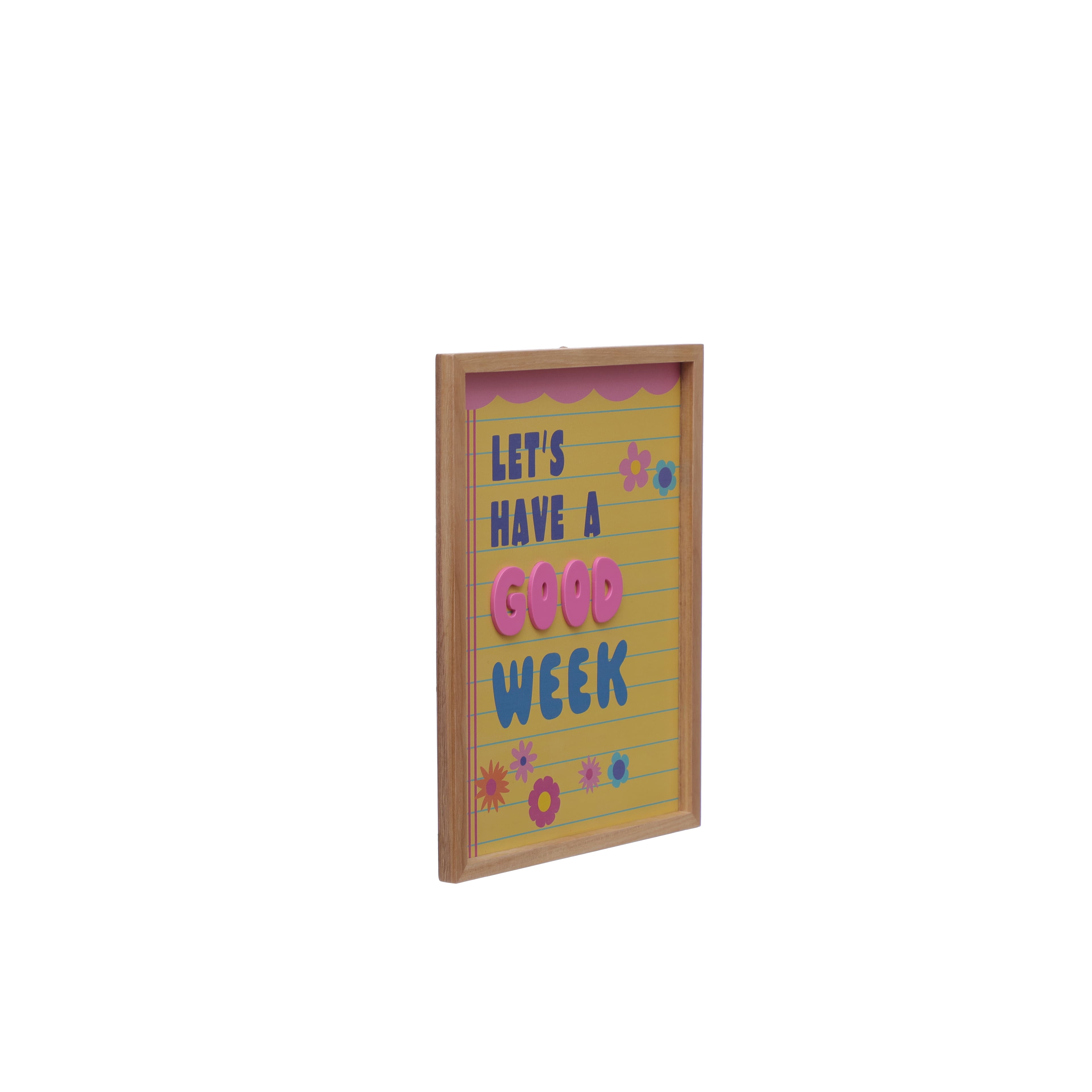 Class Rules! 10" x 12.75" Good Week Wall Décor by B2C™