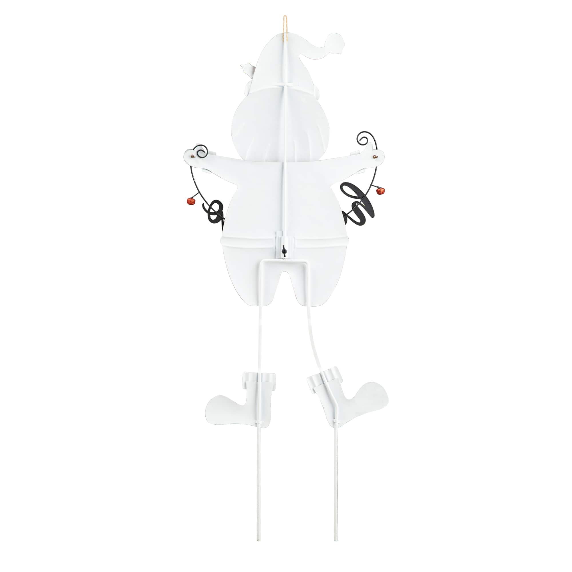 Glitzhome® 36" Metal Santa HOHOHO Yard Stake