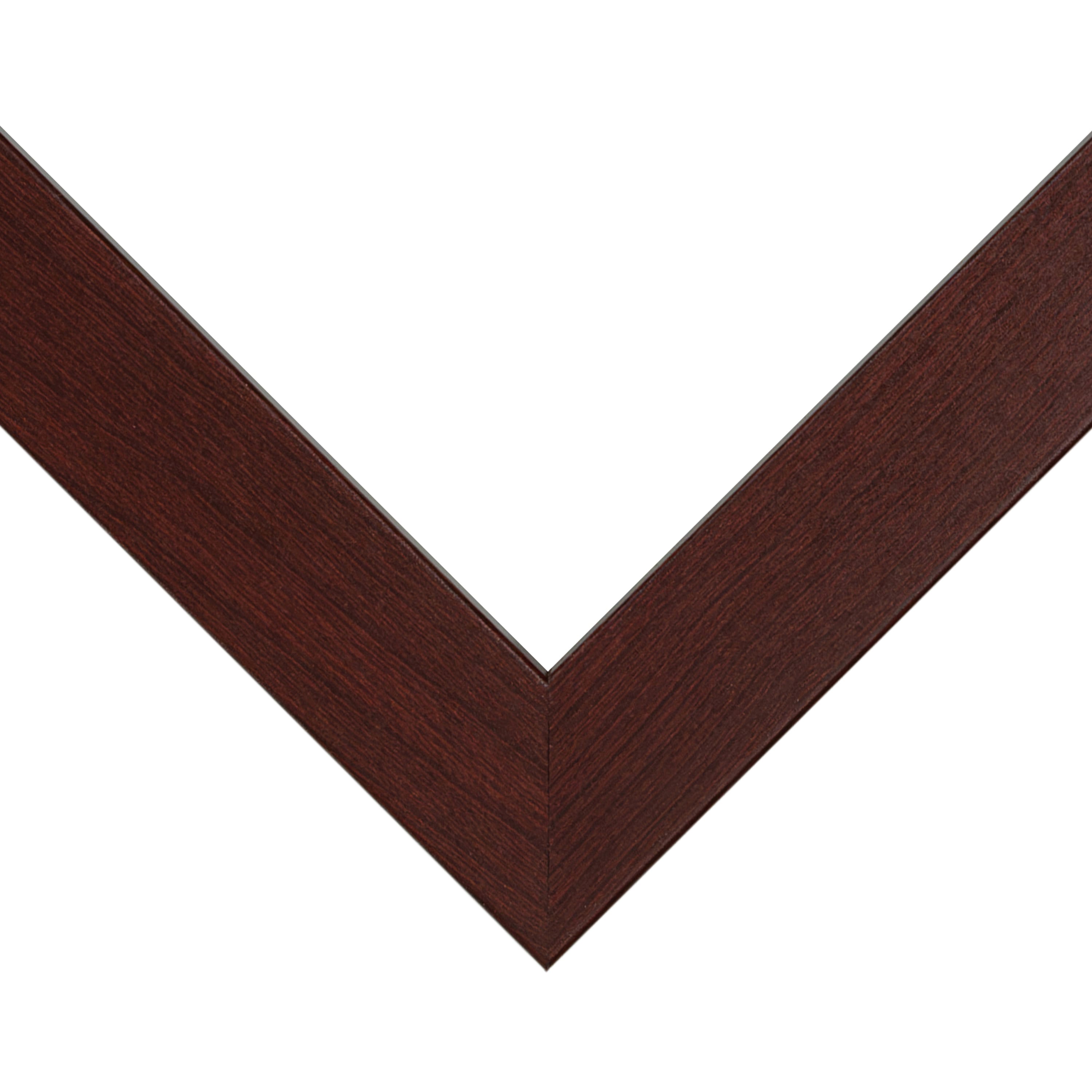 Frame USA Affordable Medium Red Mahogany Single Image Picture Frame