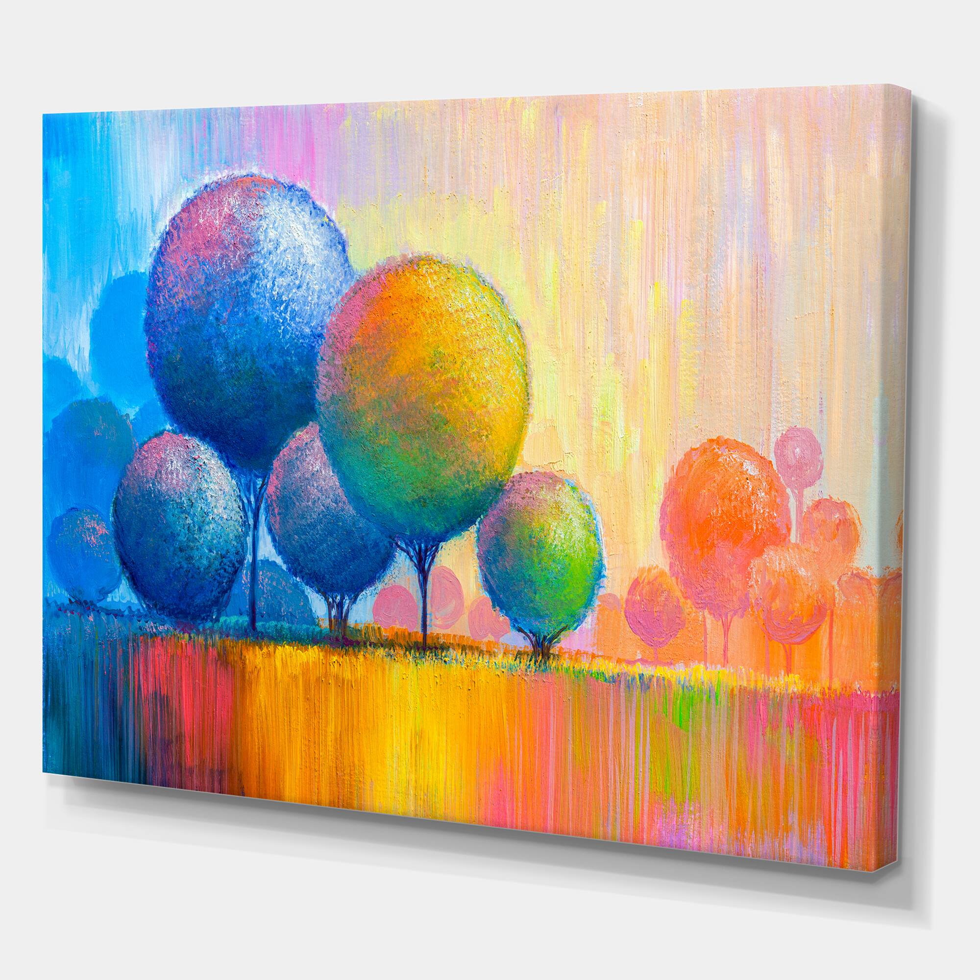 Designart - Colourful Ornamental Trees VII