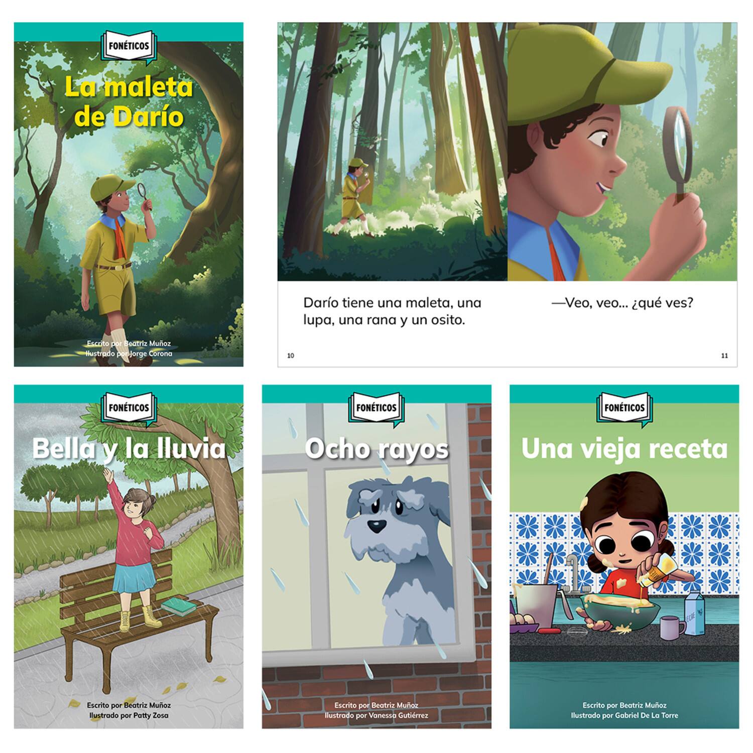 Fonéticos Decodable Readers Set 1