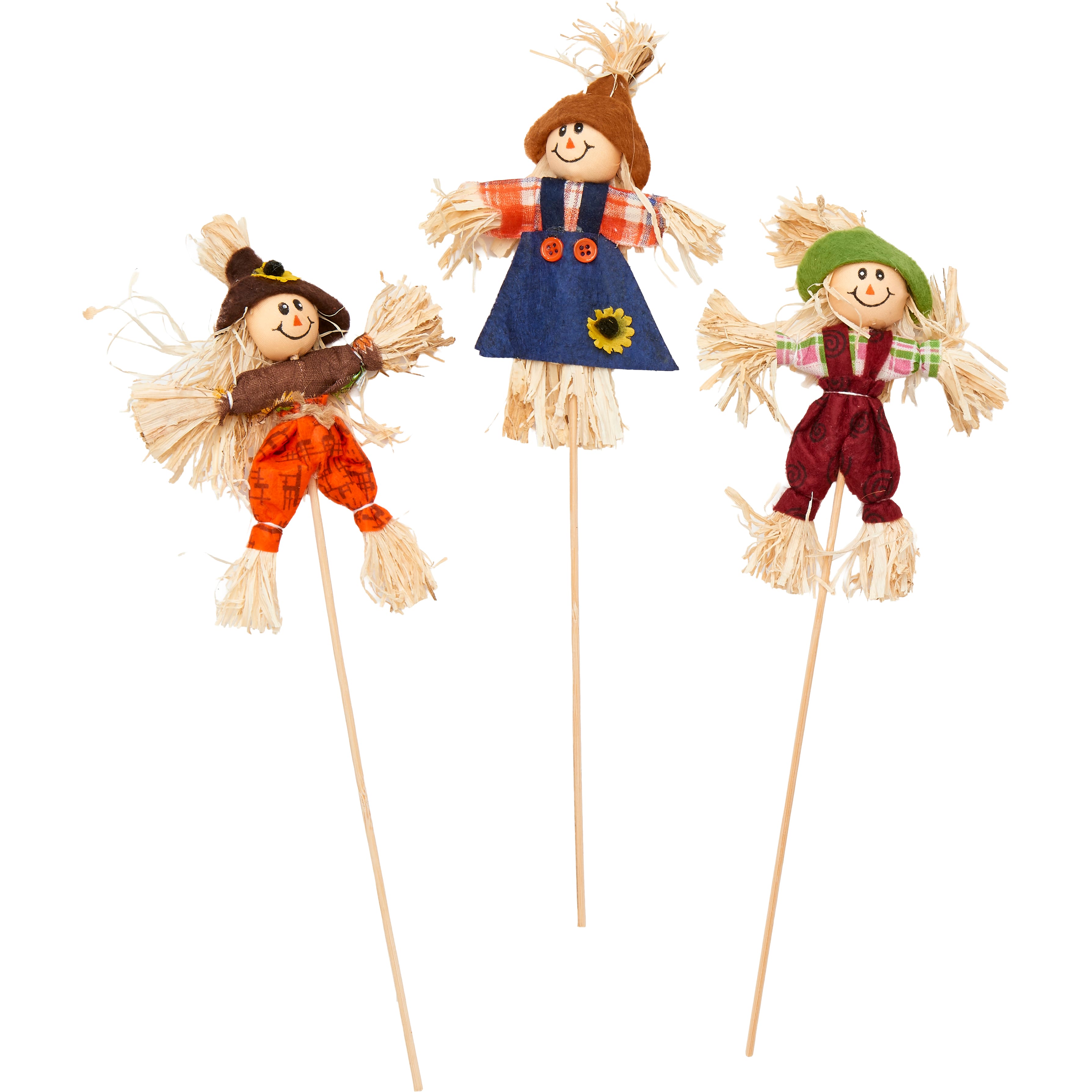 16" Scarecrow Picks Set
