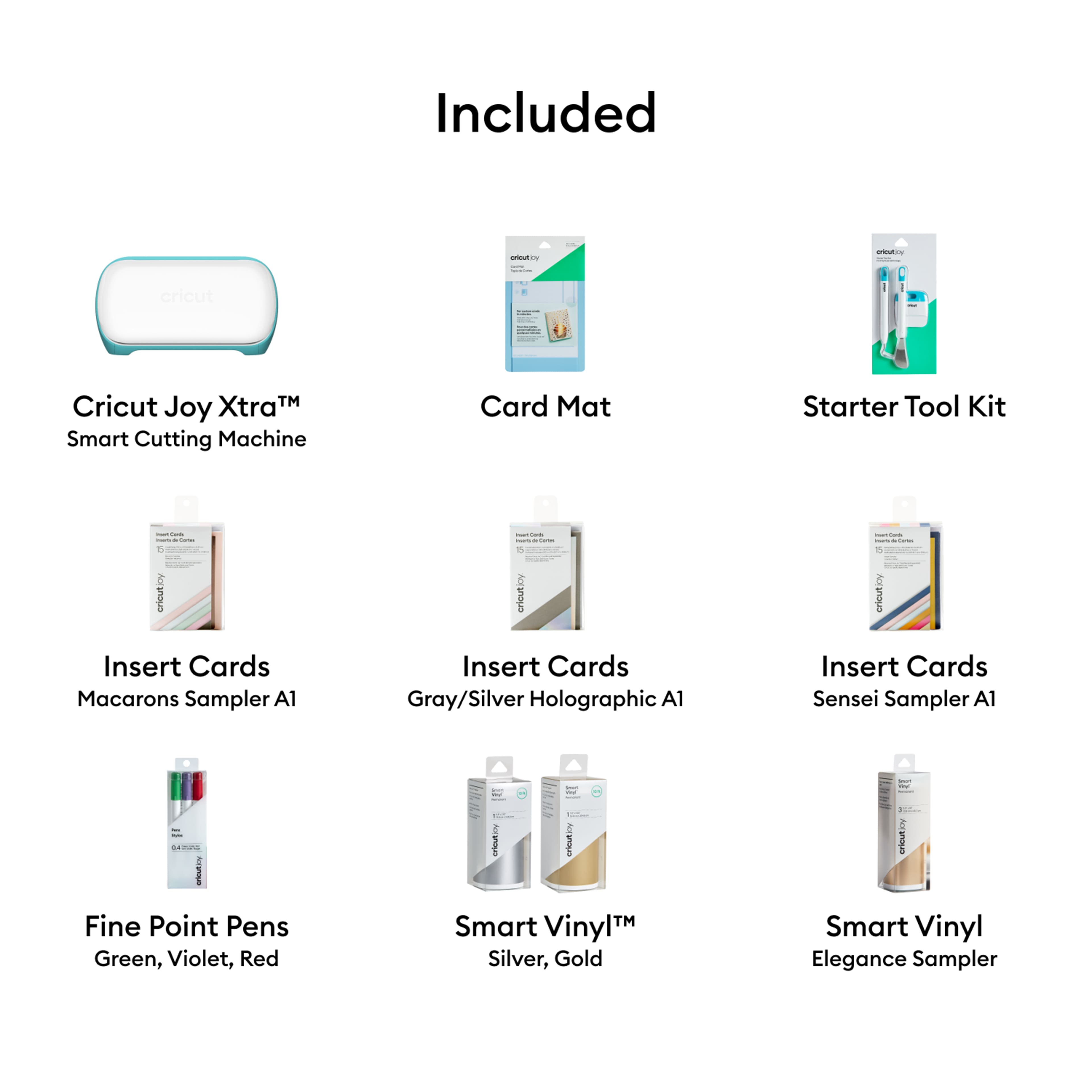 Cricut Joy™ + Smart Vinyl™ & Insert Cards Bundle