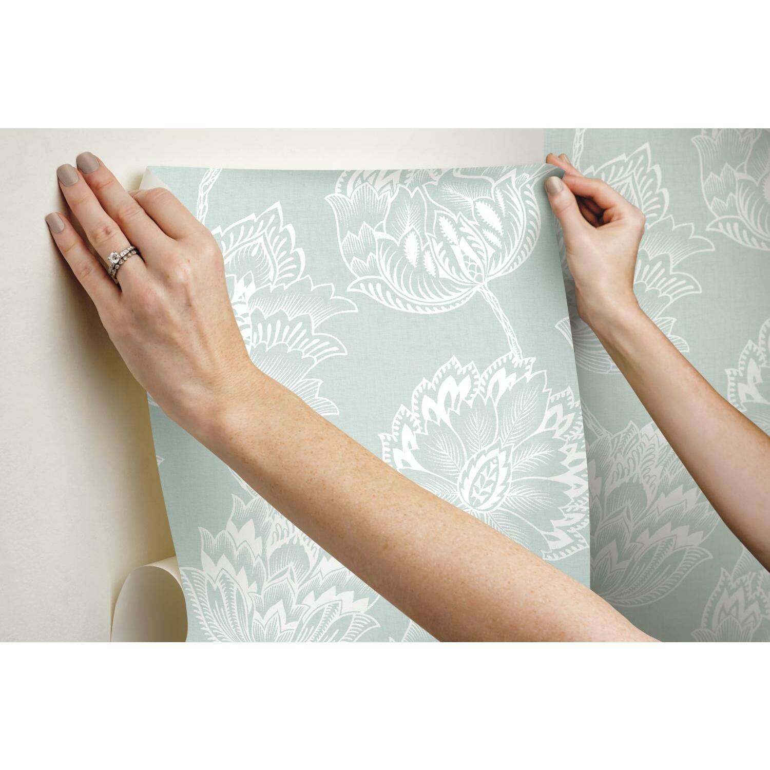 RoomMates Batik Jacobean Peel & Stick Wallpaper