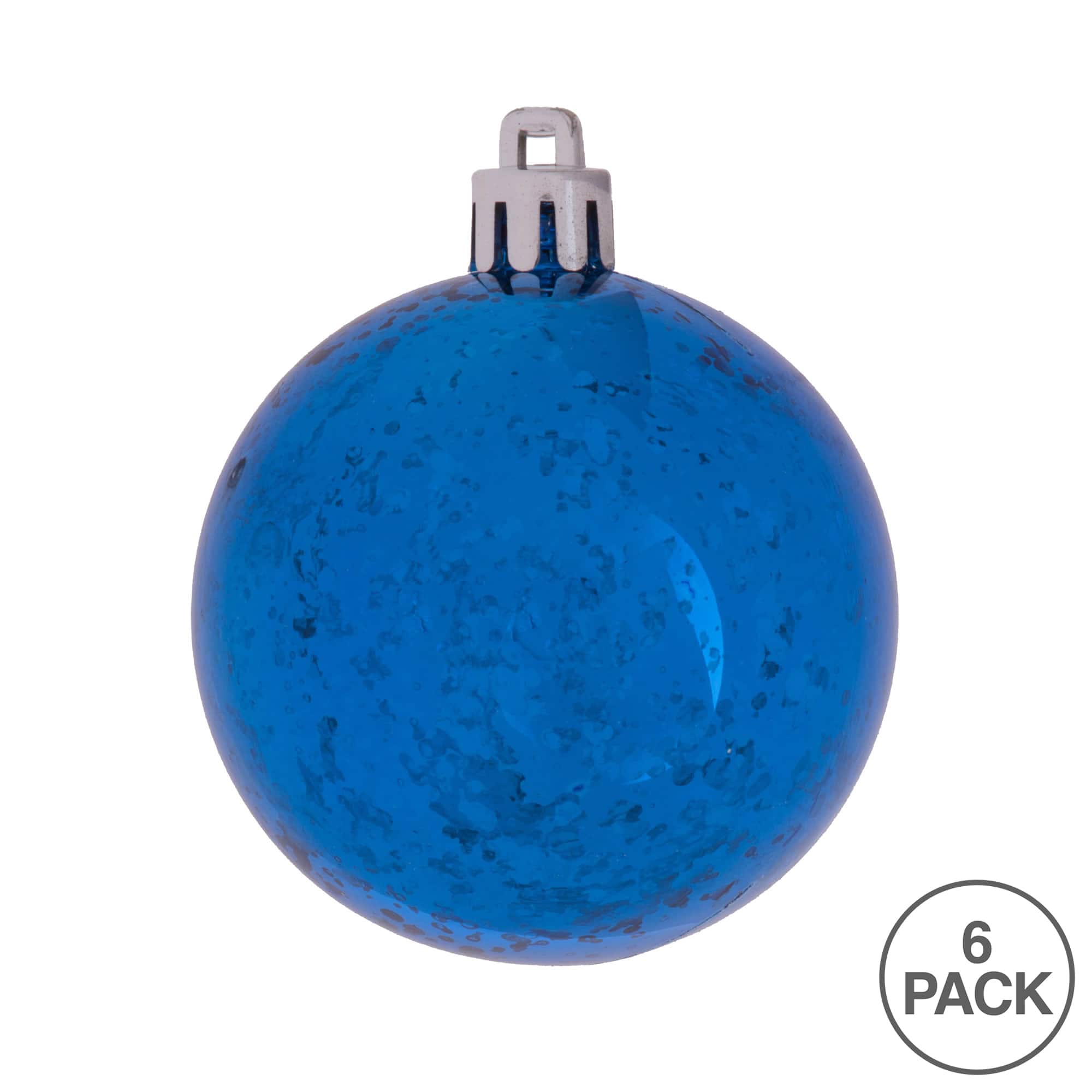 Vickerman 4" Shiny Mercury Ball Christmas Ornaments