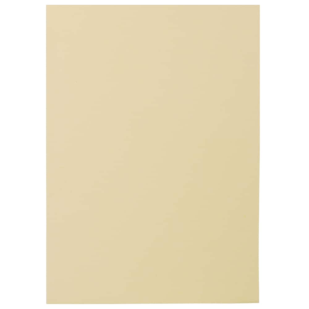 JAM Paper A7 Strathmore Ivory Wove Fold Over Cards