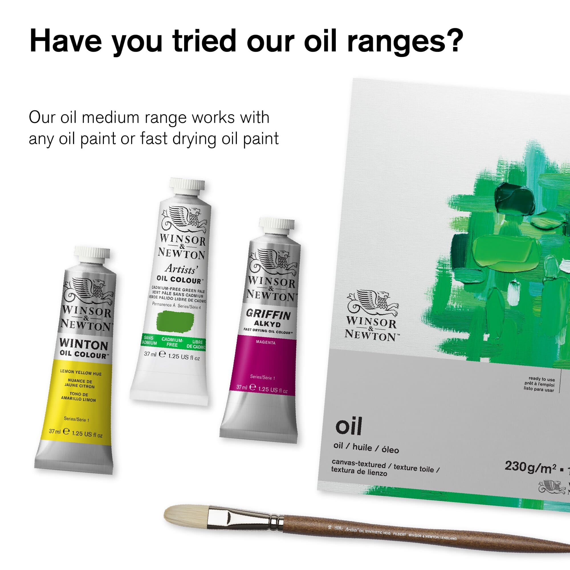 Winsor & Newton™ 75mL Drying Linseed Oil